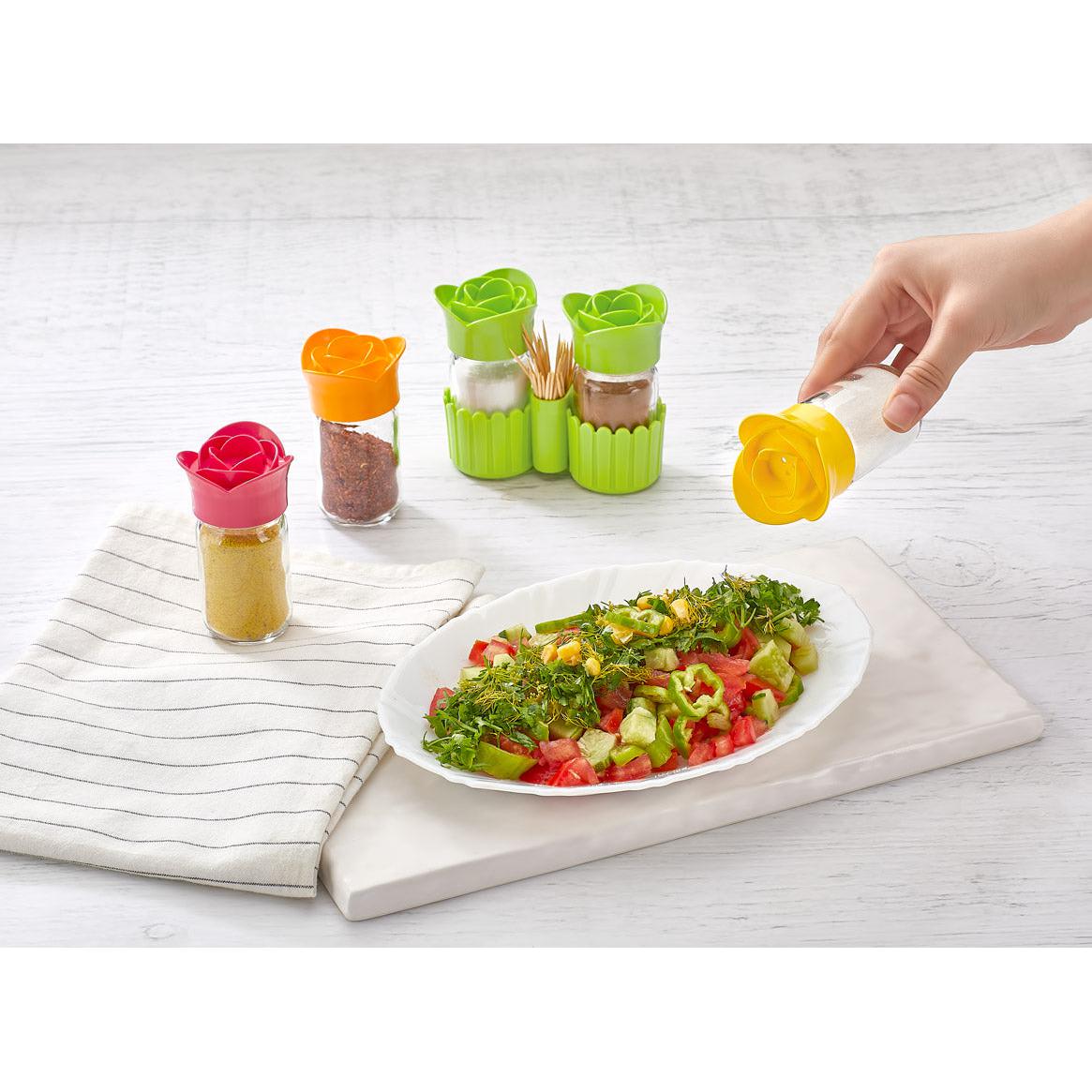 Hane Rose Salt & Pepper Shaker Set 67cc HN-1119