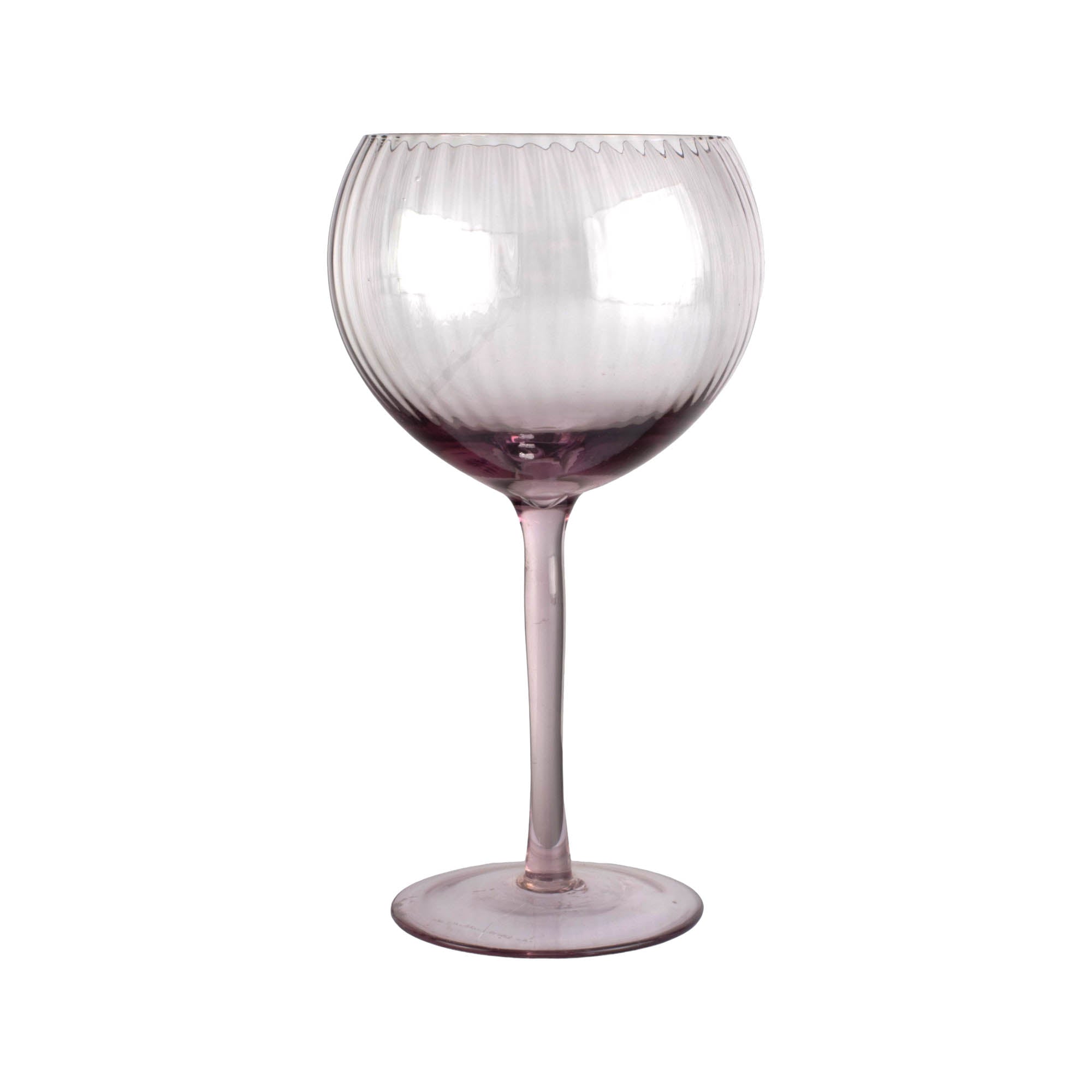 Glass Tumbler 9x8x20cm Stemmed Goblet Wine WGL448
