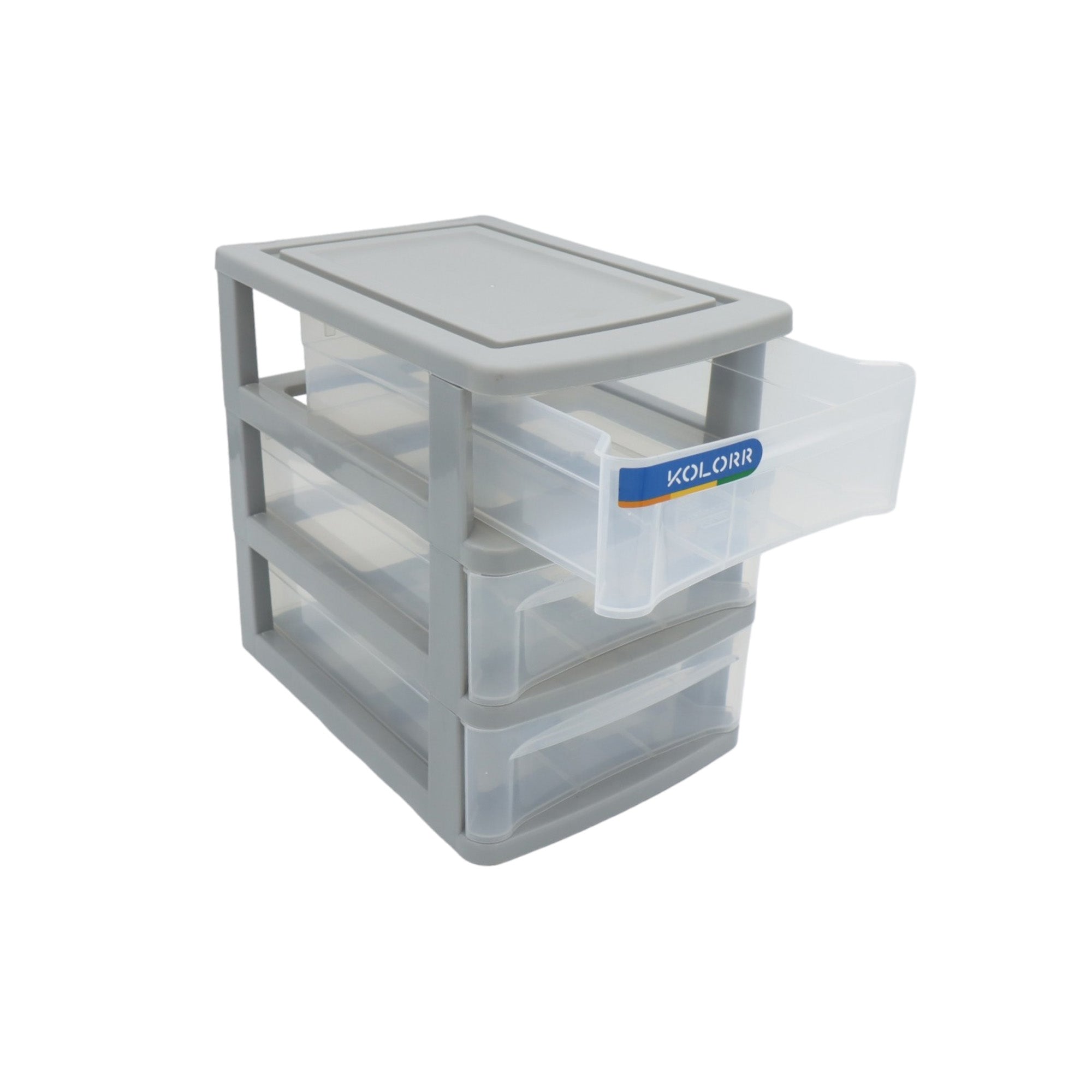 Nu Ware Storage Drawer 3-Tier Platinum IC-RAT51-300-1