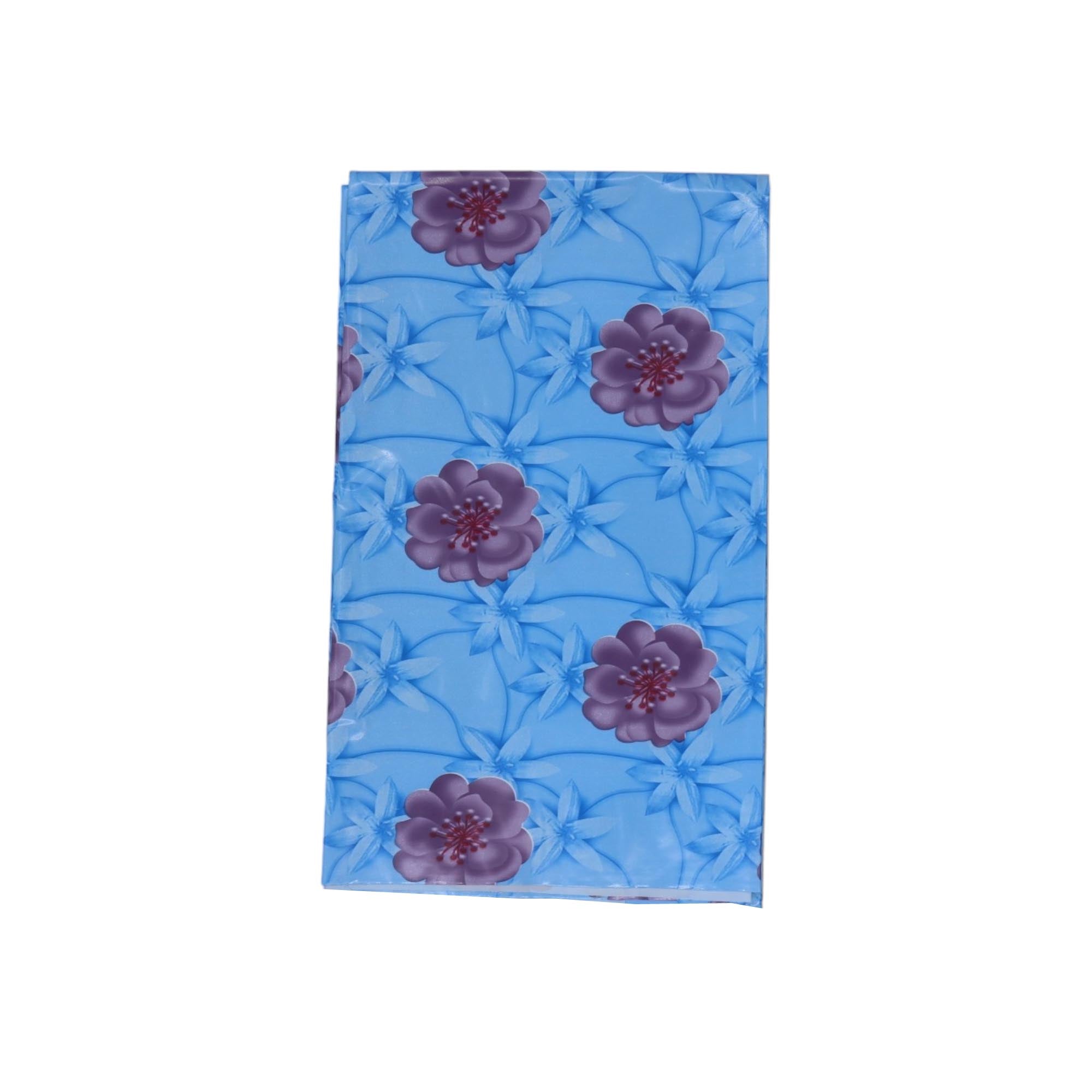 Plastic Table Cloth Assorted Flower Design 137cmx1m