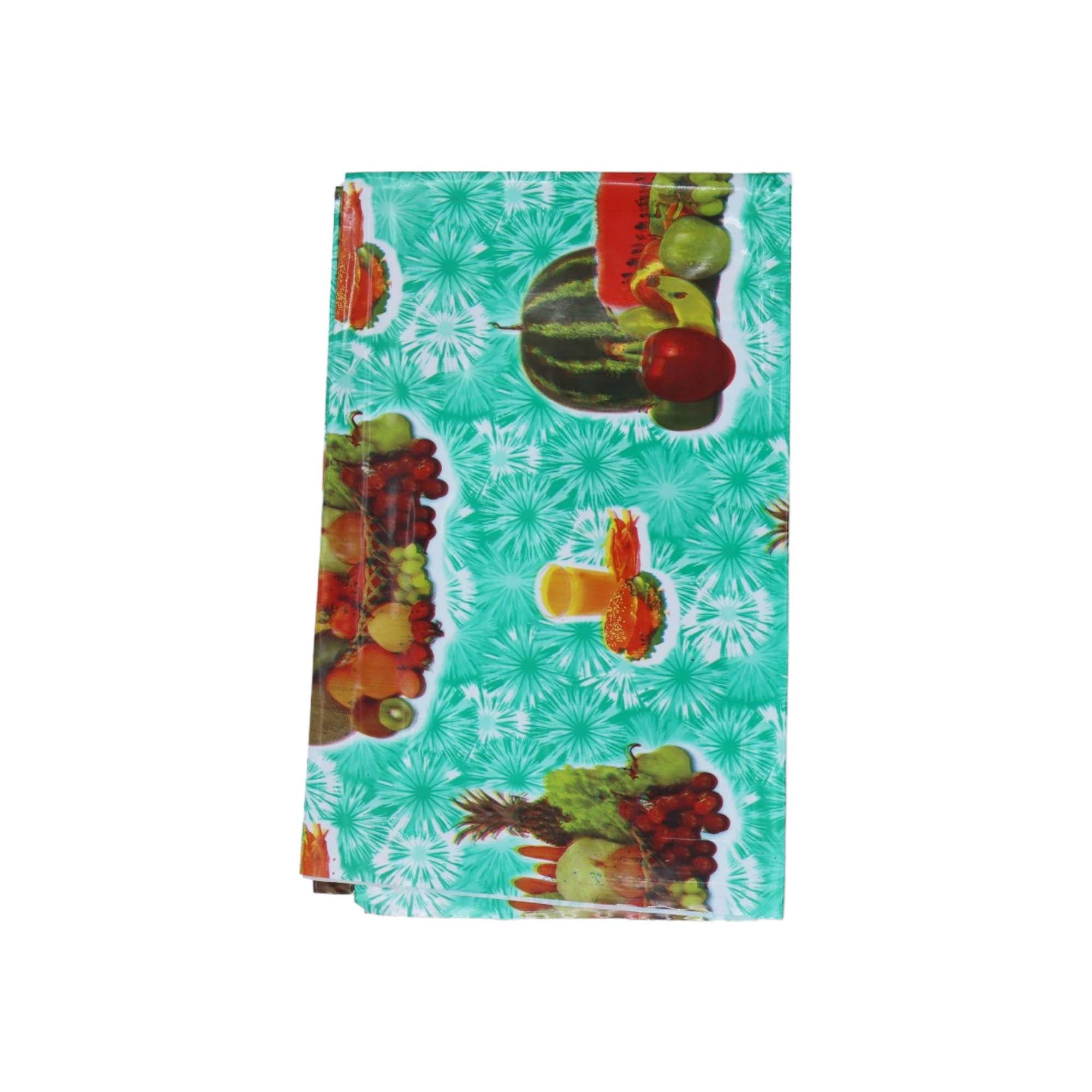 Plastic Table Cloth Assorted Flower Design 137cmx1m