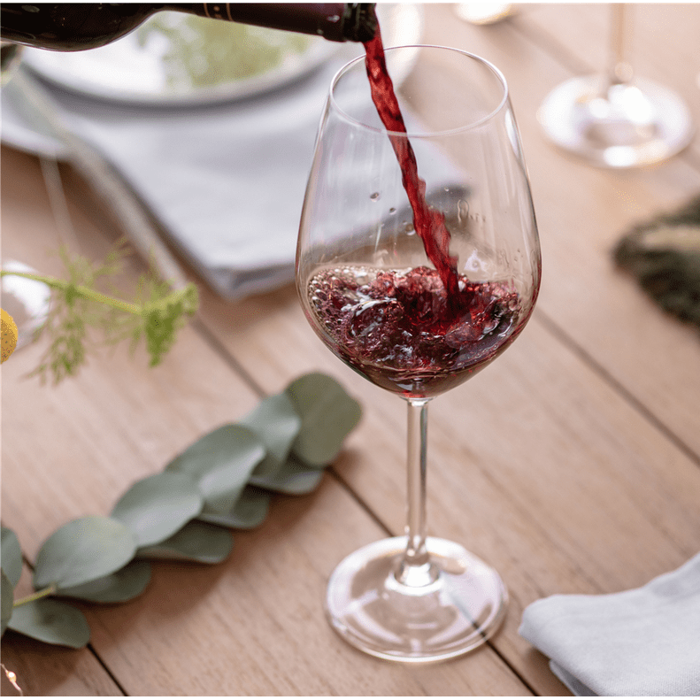 Signature Glass Tumbler 500ml Red Wine 4pack