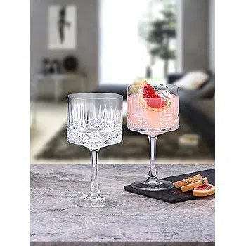 Pasabahce Elysia Cocktail 500ml Glass Tumbler Stemmed 4pcs