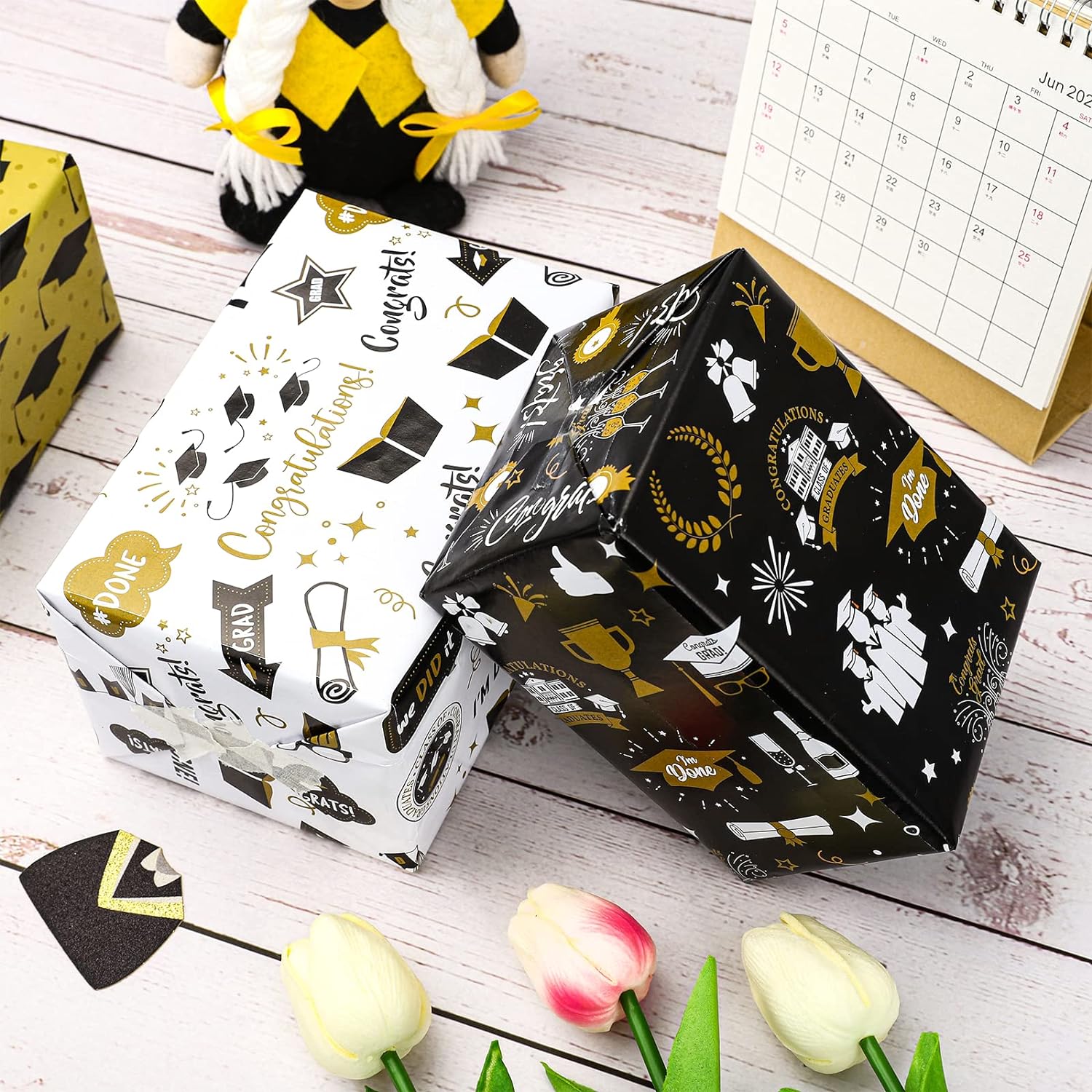 Gift Wrapping Counter Roll Gloss Congratulation 80gsm 490mmx75m