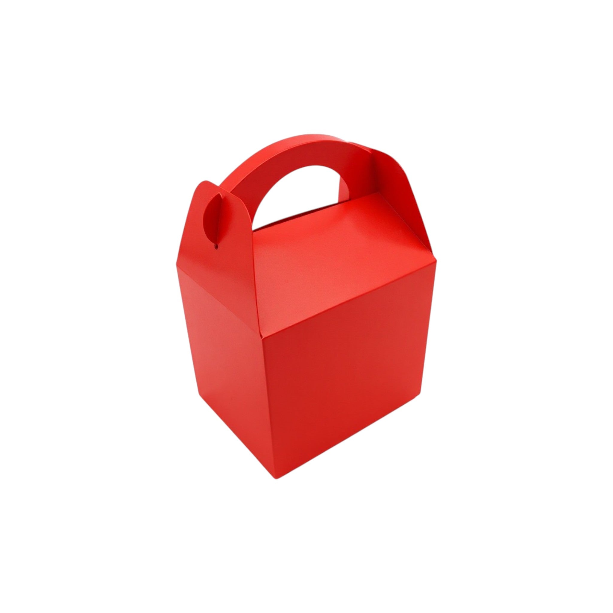 Gift Takeaway Party Treats Box 14x11x12.5cm Small with Handle 10pack