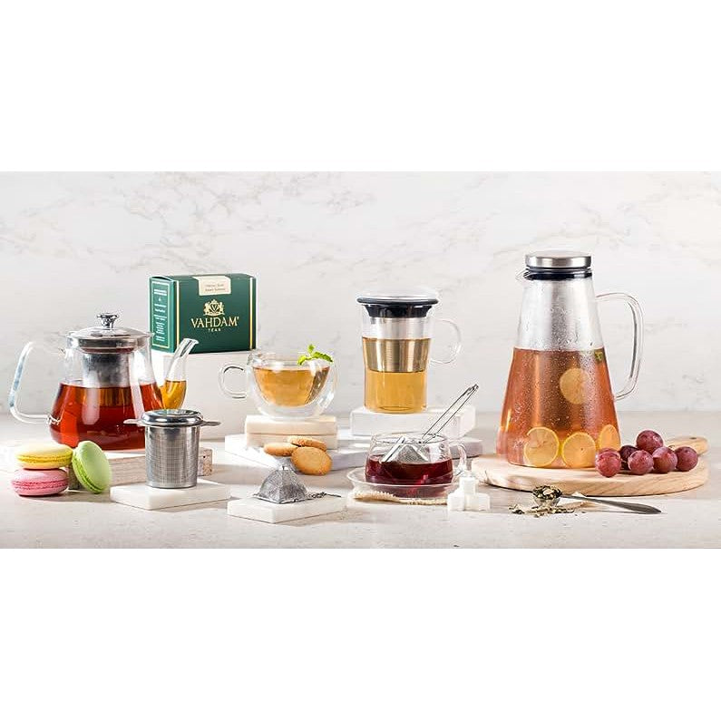 Bergner Borosilicate Glass Drinking Bottle 350ml with Infuser SGN2173