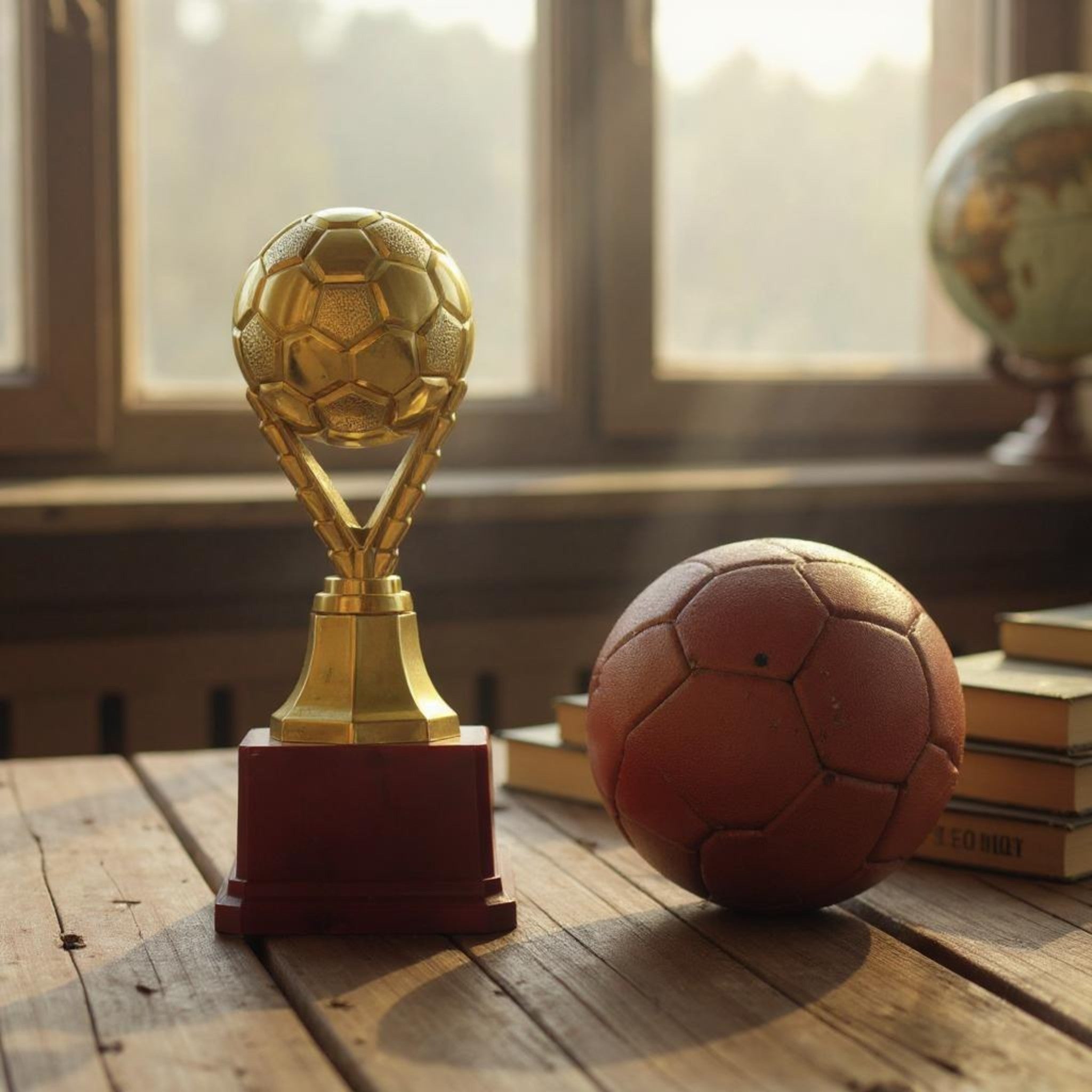 Best Of Champion Trophy Red Base 22cm