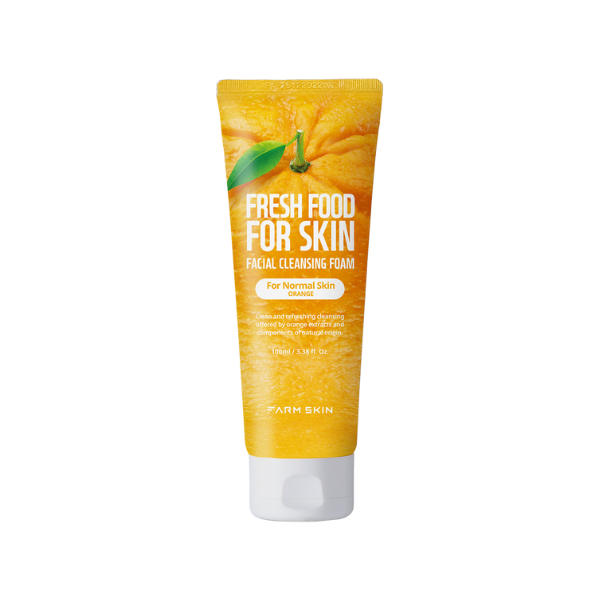 Farmskin Freshfood Orange Cleansing Foam Normal Skin