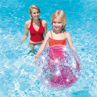 Intex Inflatable Beach Glitter Ball 43cm
