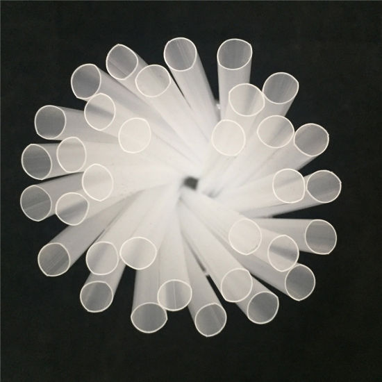 Disposable Plastic Straws Triple Thick 8mmx21cm Wrapped 2000pack