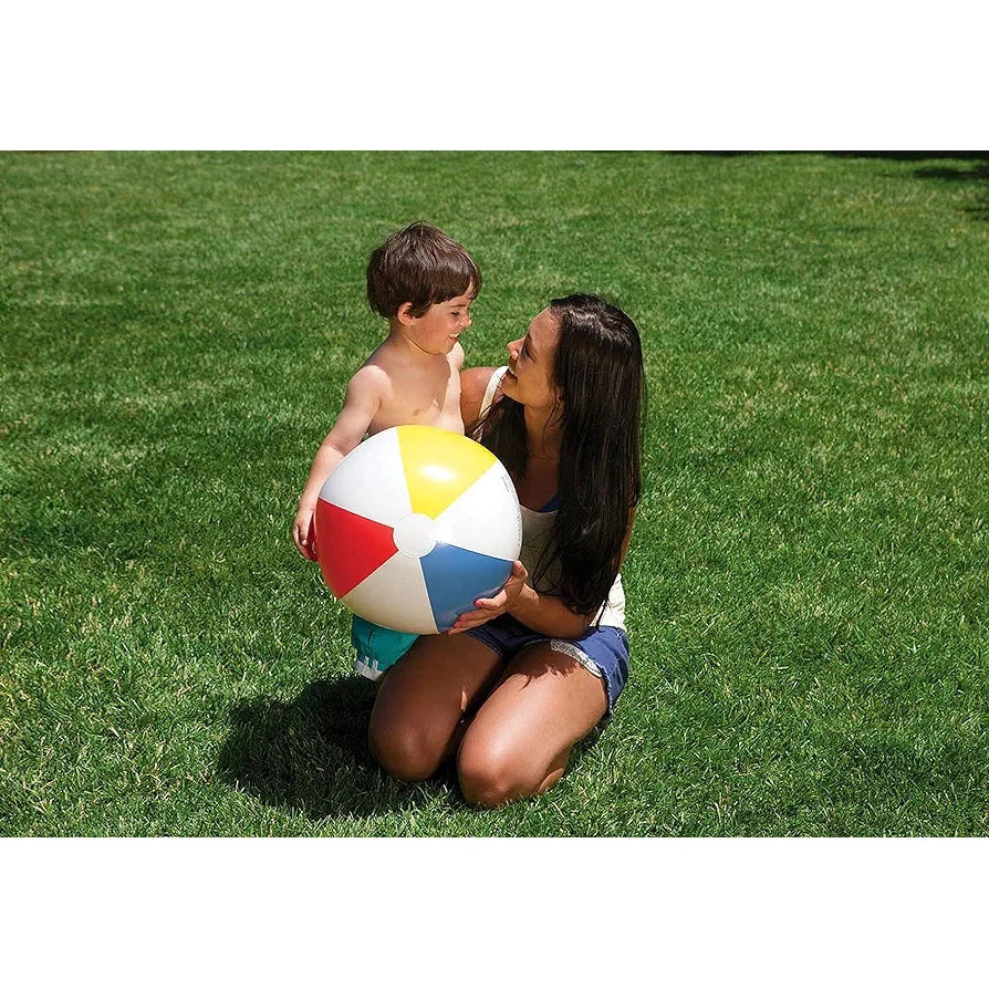 Intex Inflatable Beach Ball 51cm Glossy Panel