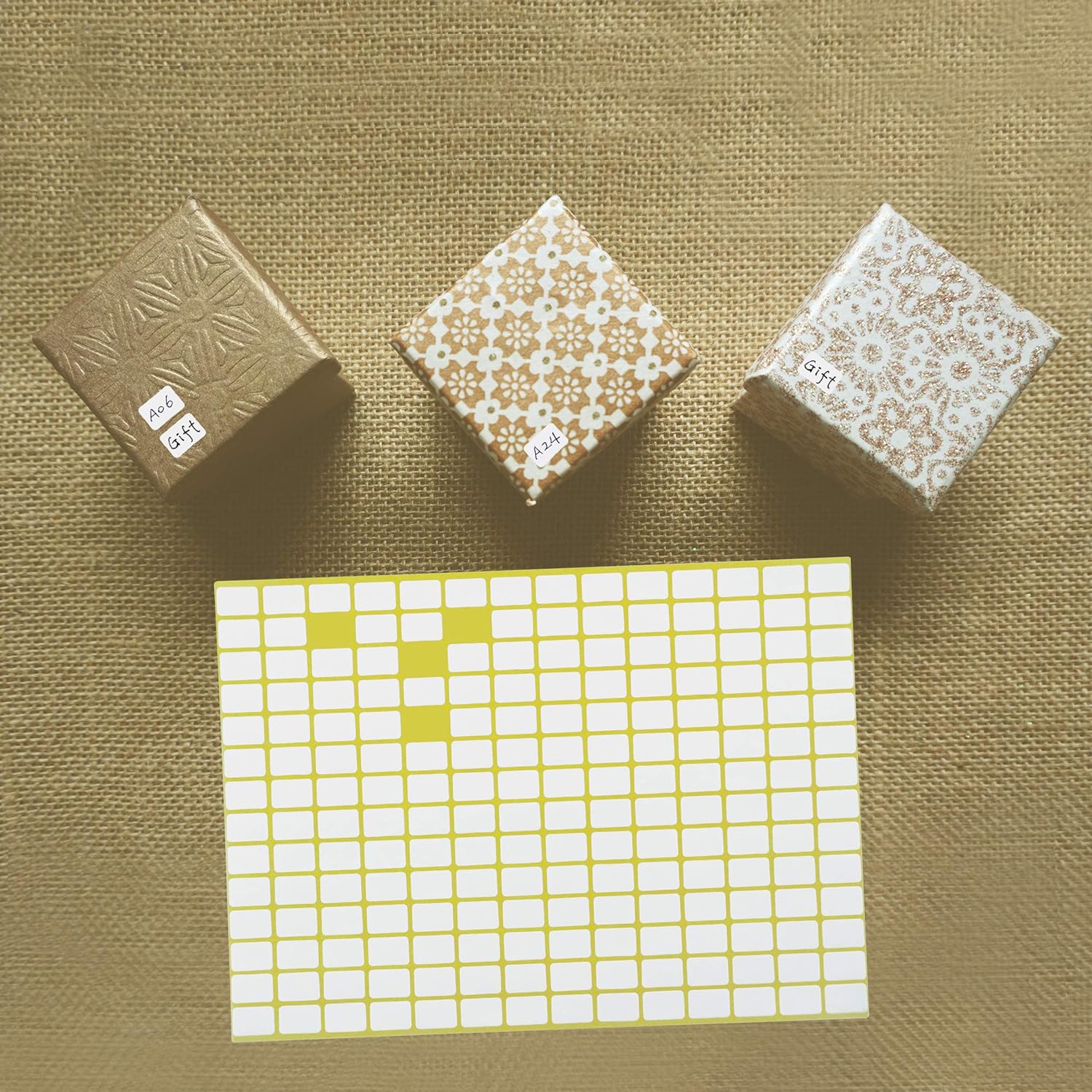 Auto Labels Stickers 13x19mm White Rectangular 950pcs