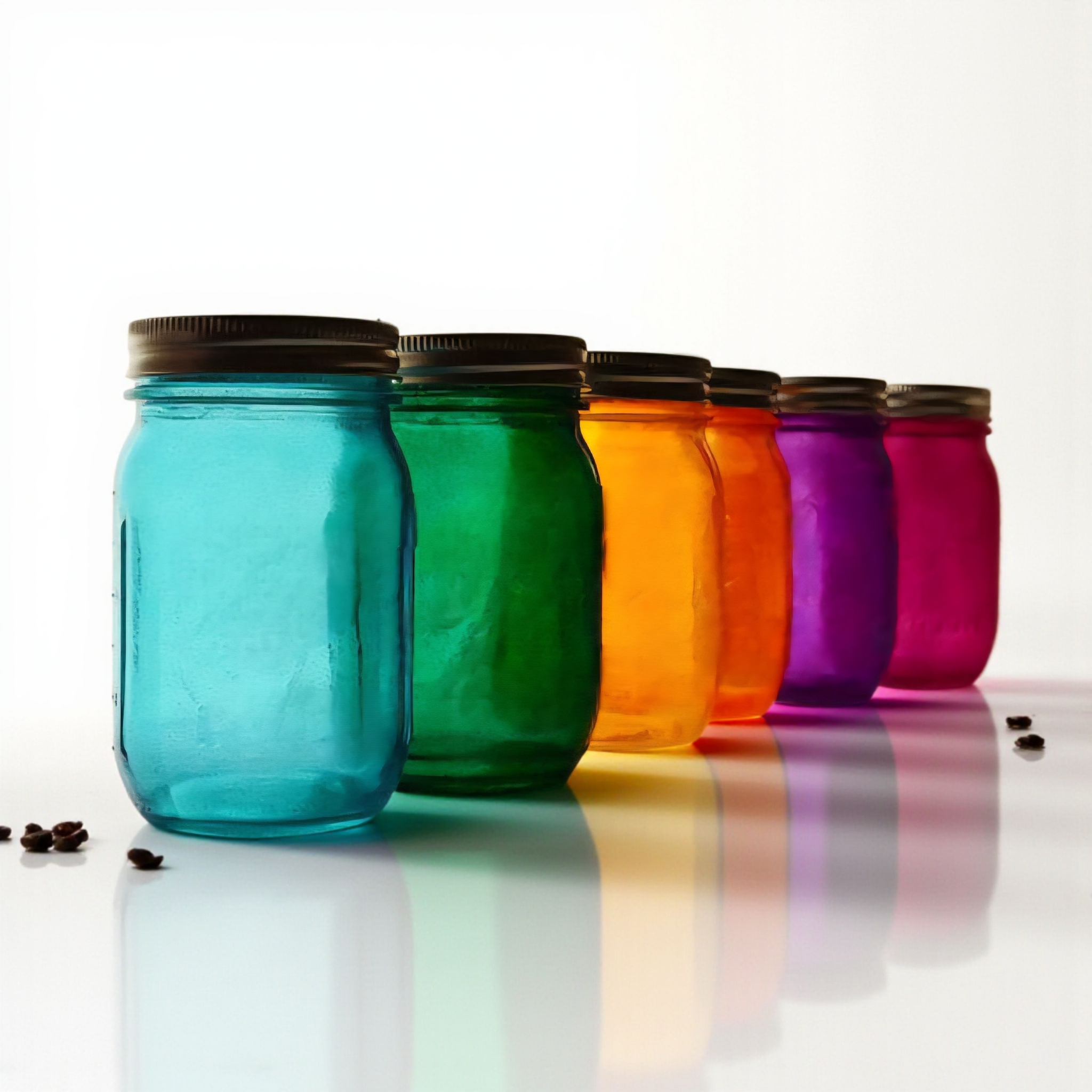 Consol Color Glass Storage Jar 720ml 82RTO