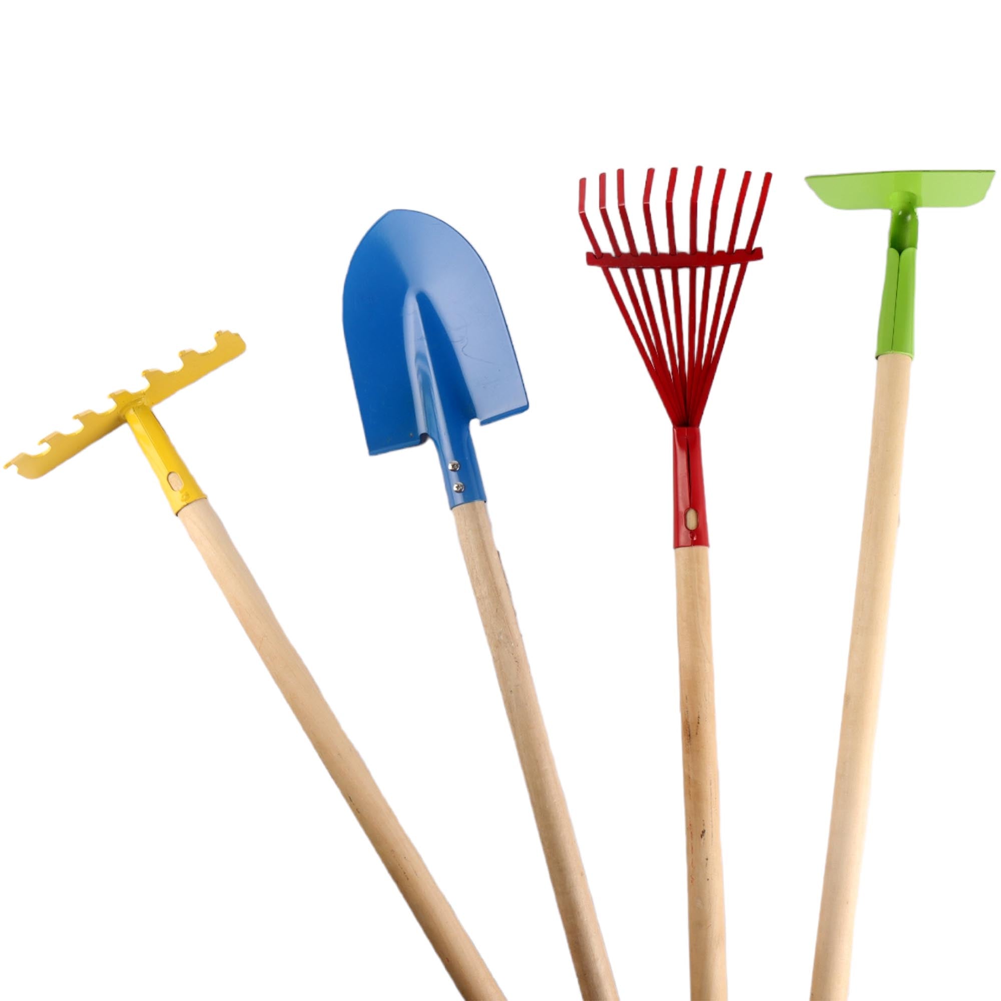 Toy Garden Tool - Iron Rake with Wood