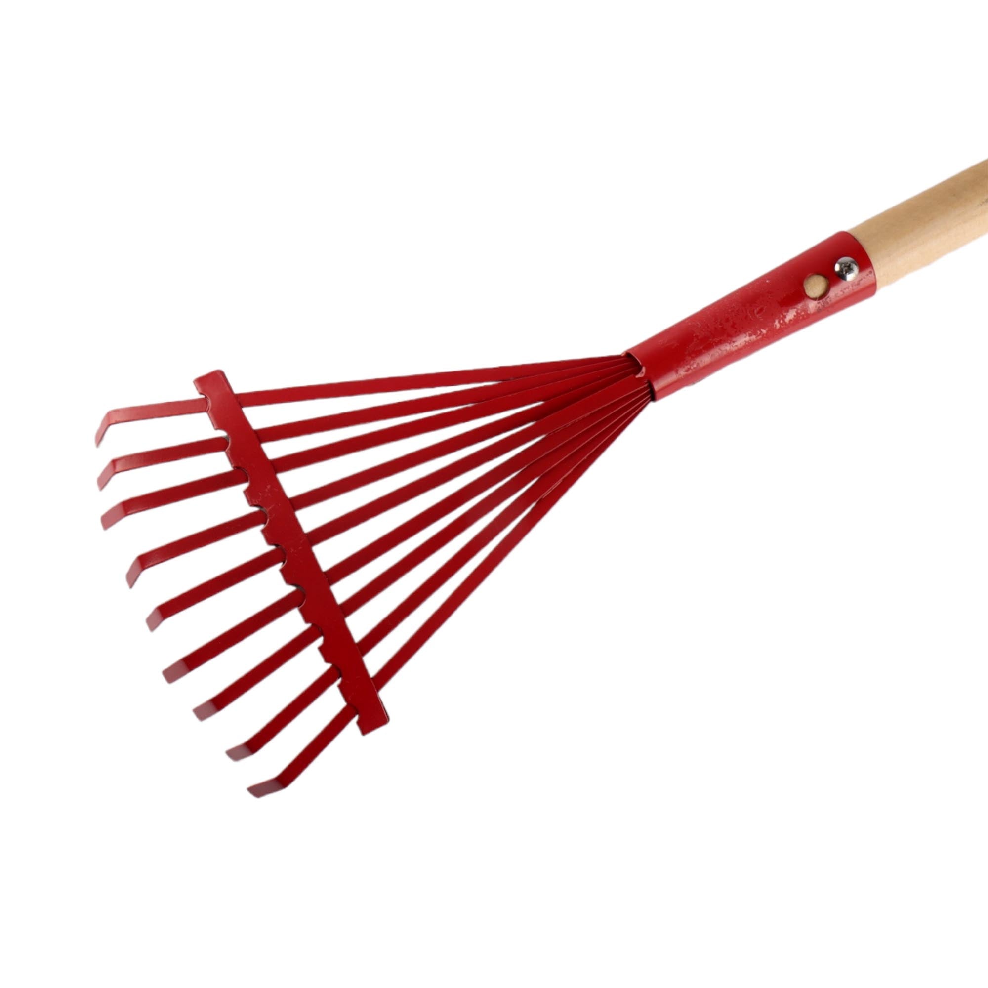 Toy Garden Tool - Iron Rake with Wood