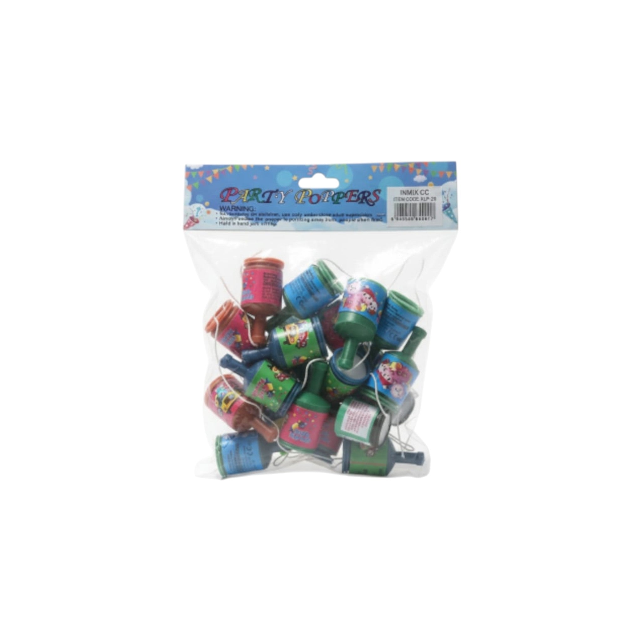 Party Poppers 20pack