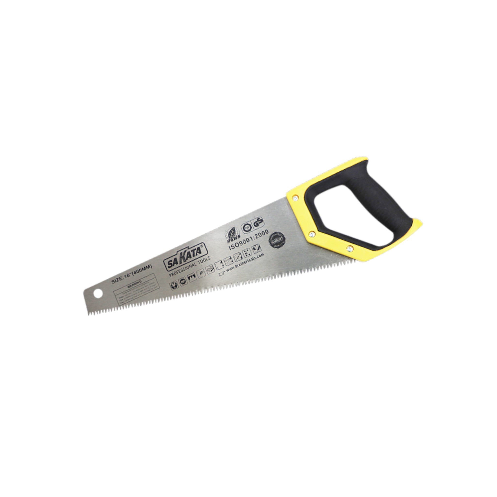 Hand Saw with Rubber Grip-18" Blade