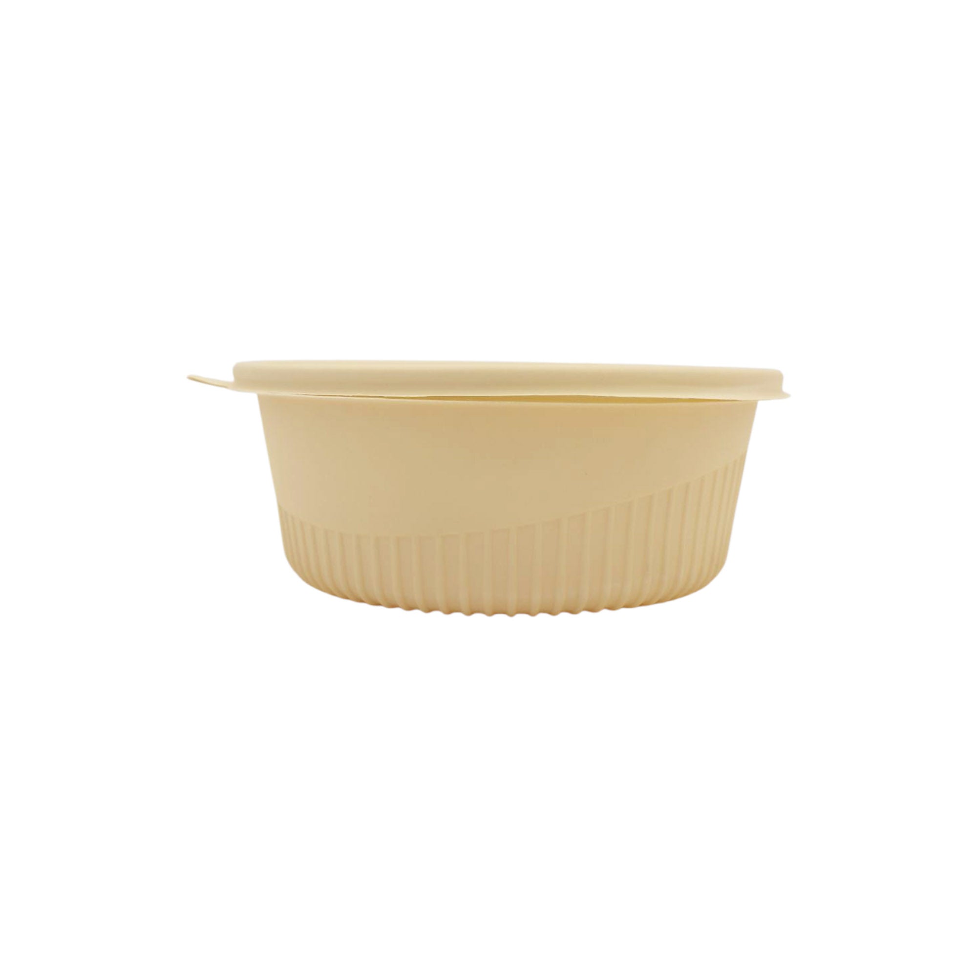 Microwavable Takeaway Food Bowls 17.5cm Biodegradable Eco Friendly 10pack
