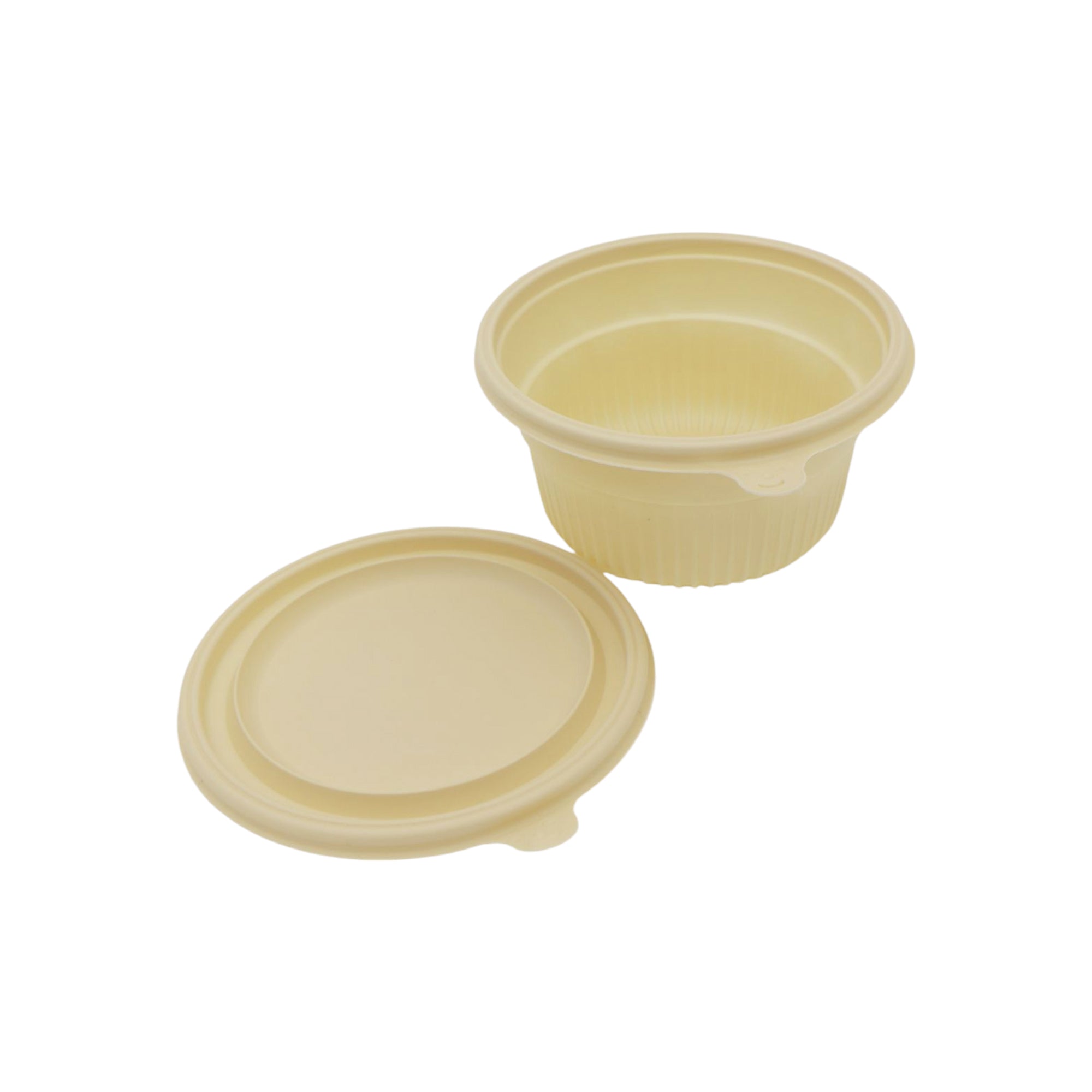 Microwavable Takeaway Food Bowls 15cm Biodegradable Eco Friendly 10pack