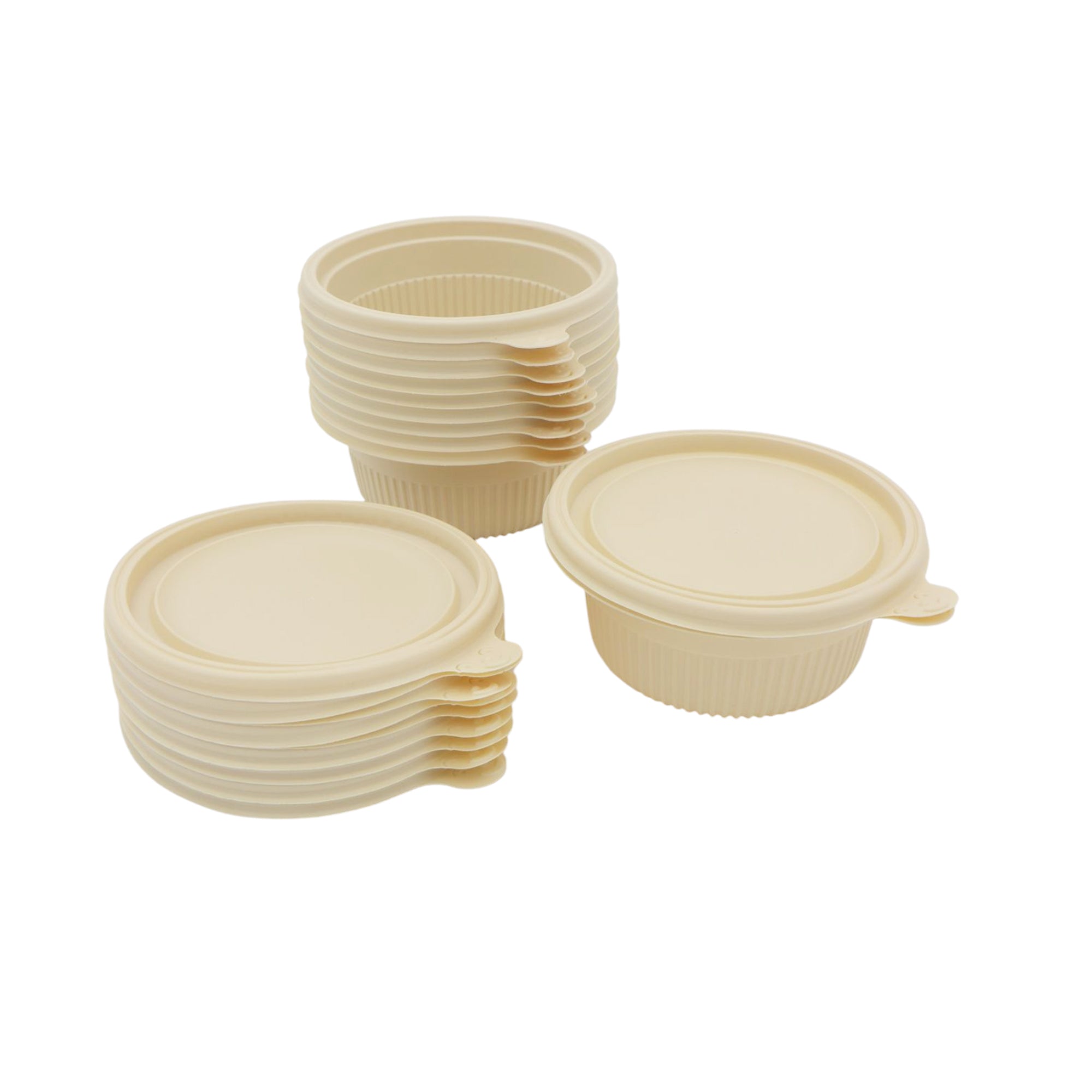 Microwavable Takeaway Food Bowls 15cm Biodegradable Eco Friendly 10pack