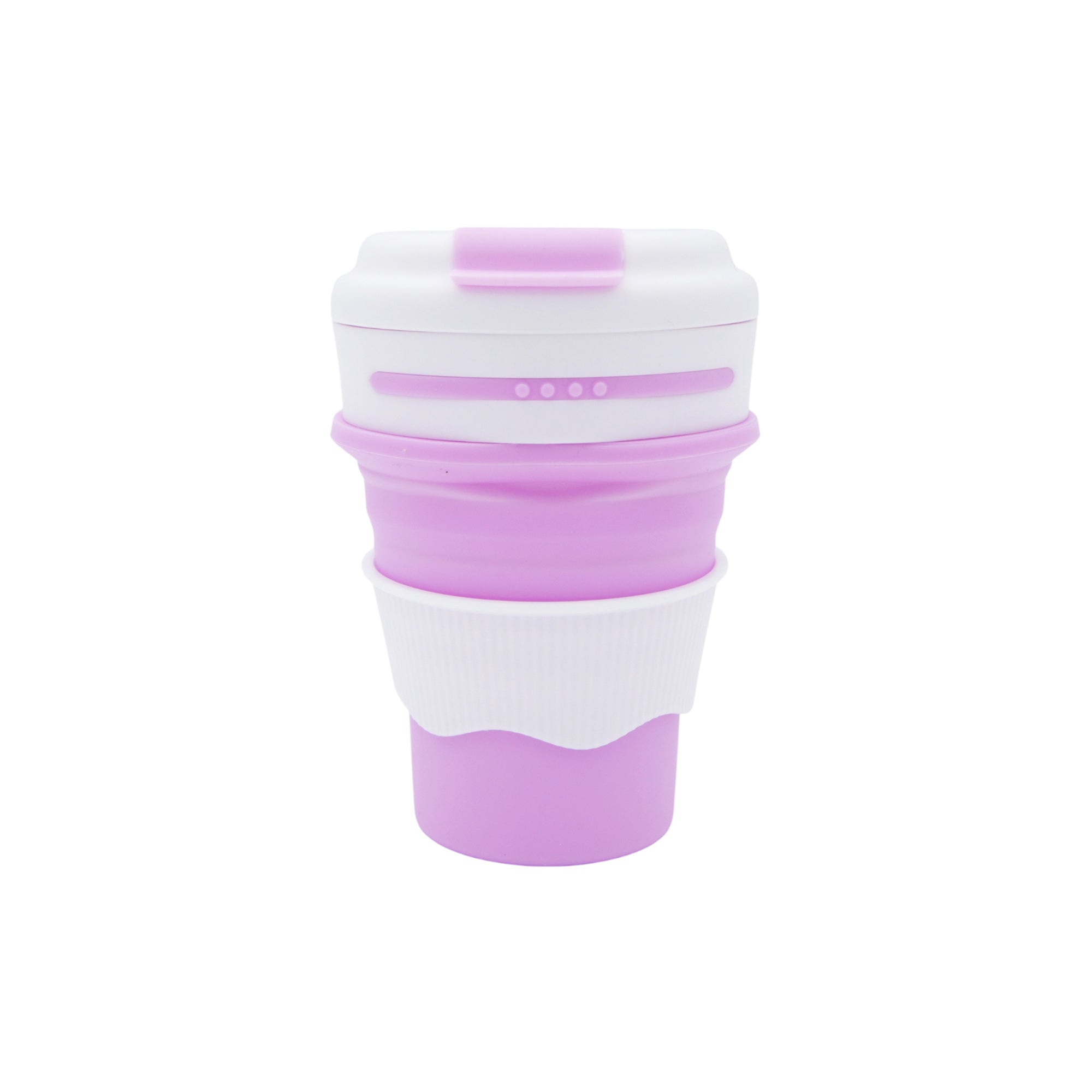 350ml Folding Silicone Travel Drinking Cup 9cm