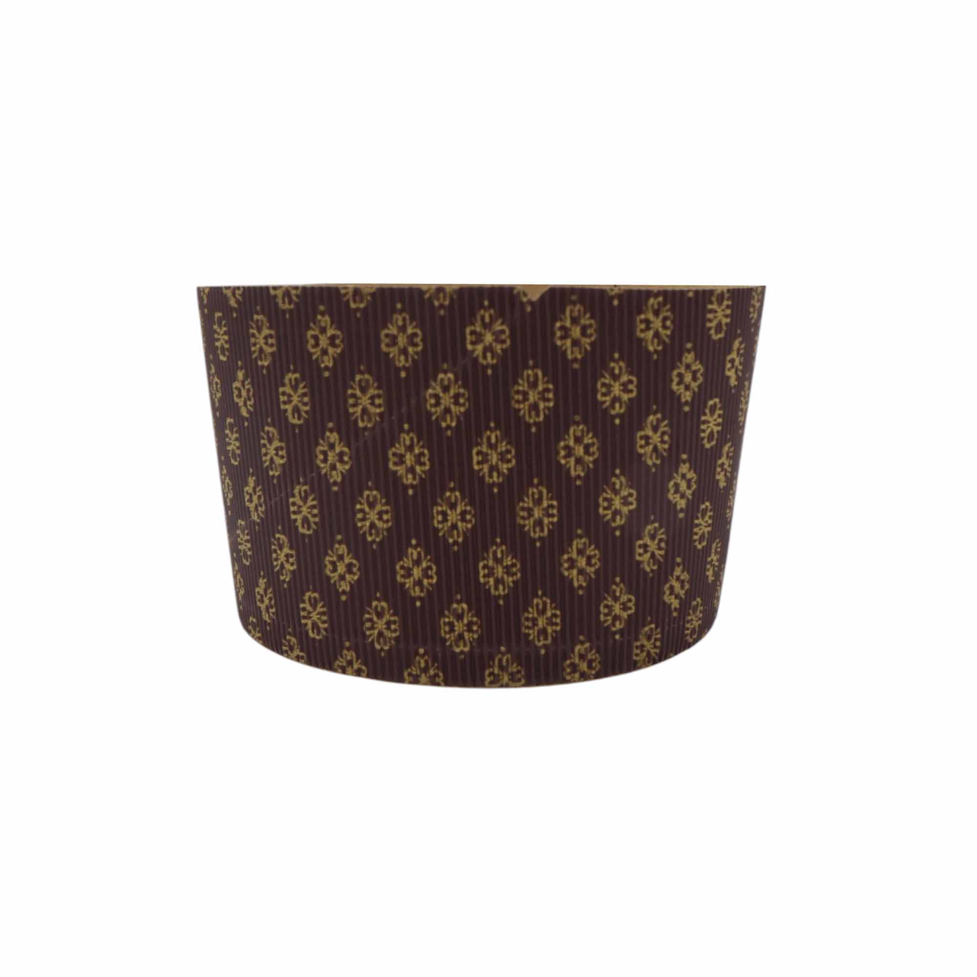 Panettone Paper Popcorn Bucket - Paper Baking Mold 17x10x20cm