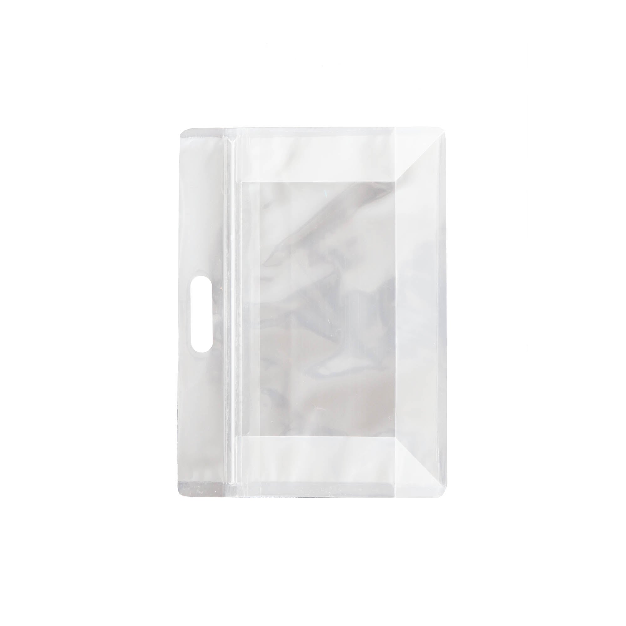 Food Grade Zip Lock Stand-Up Carry Pouch Plastic Bags - Octagon Landscape Transparent with Handle Flat Bottom Gusset 10pack Resealable