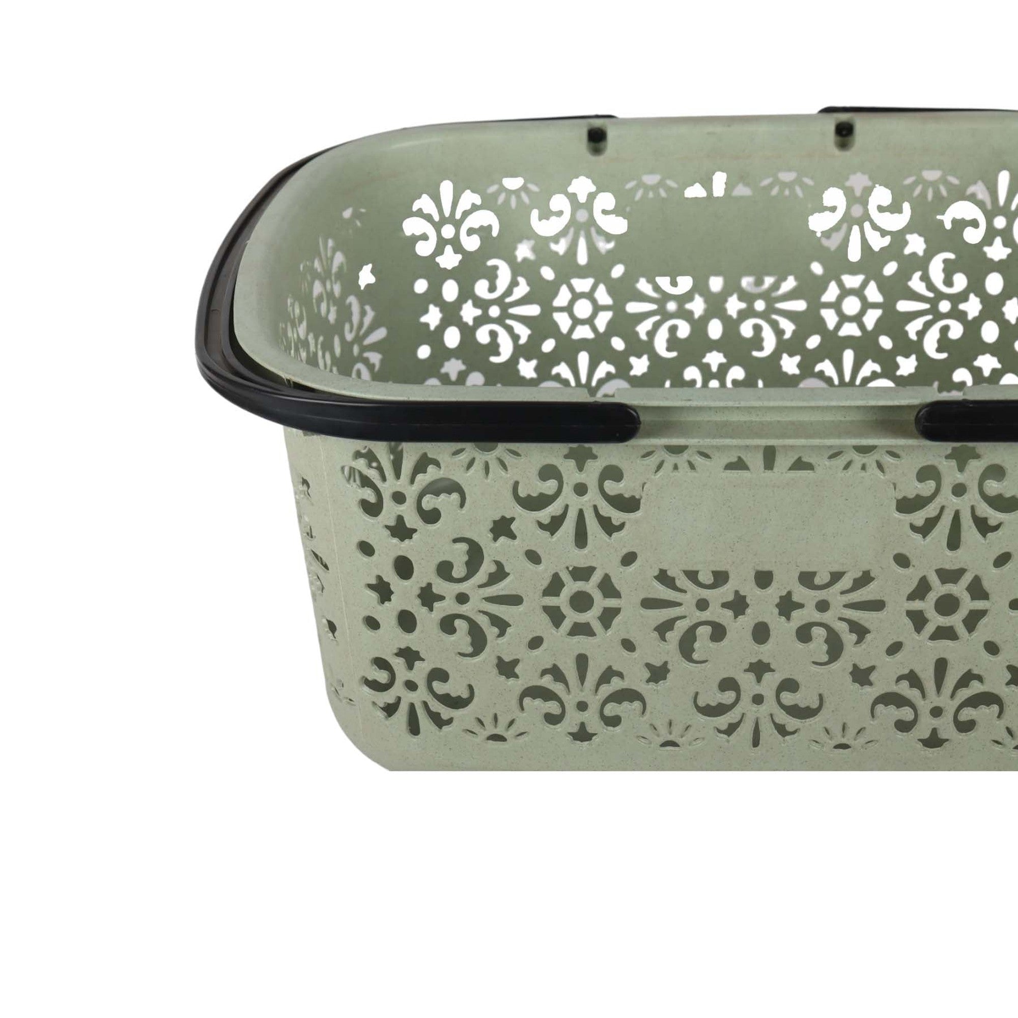 Picnic Basket with Handle & Lid Medium