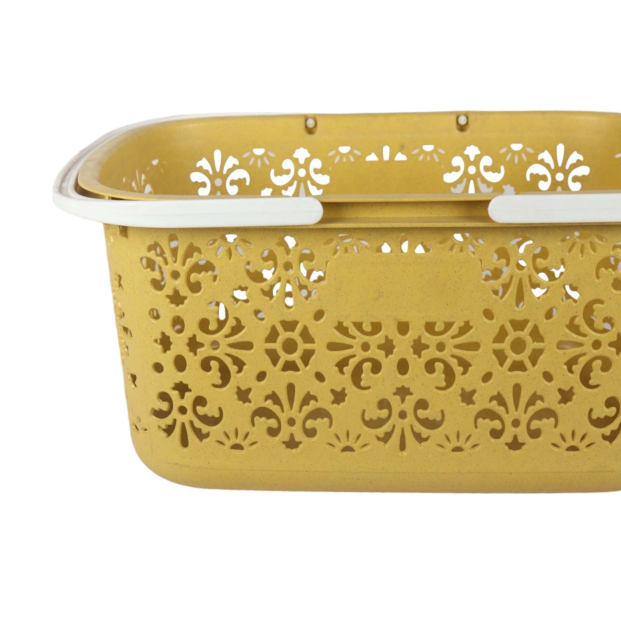 Picnic Basket with Handle & Lid Medium