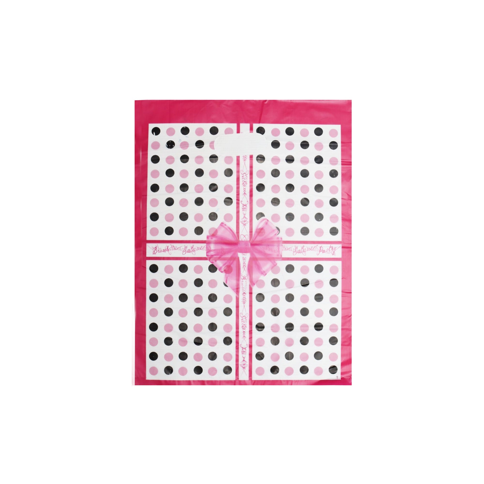 Plastic Boutique Bag Printed Large 30x40cm 25pack