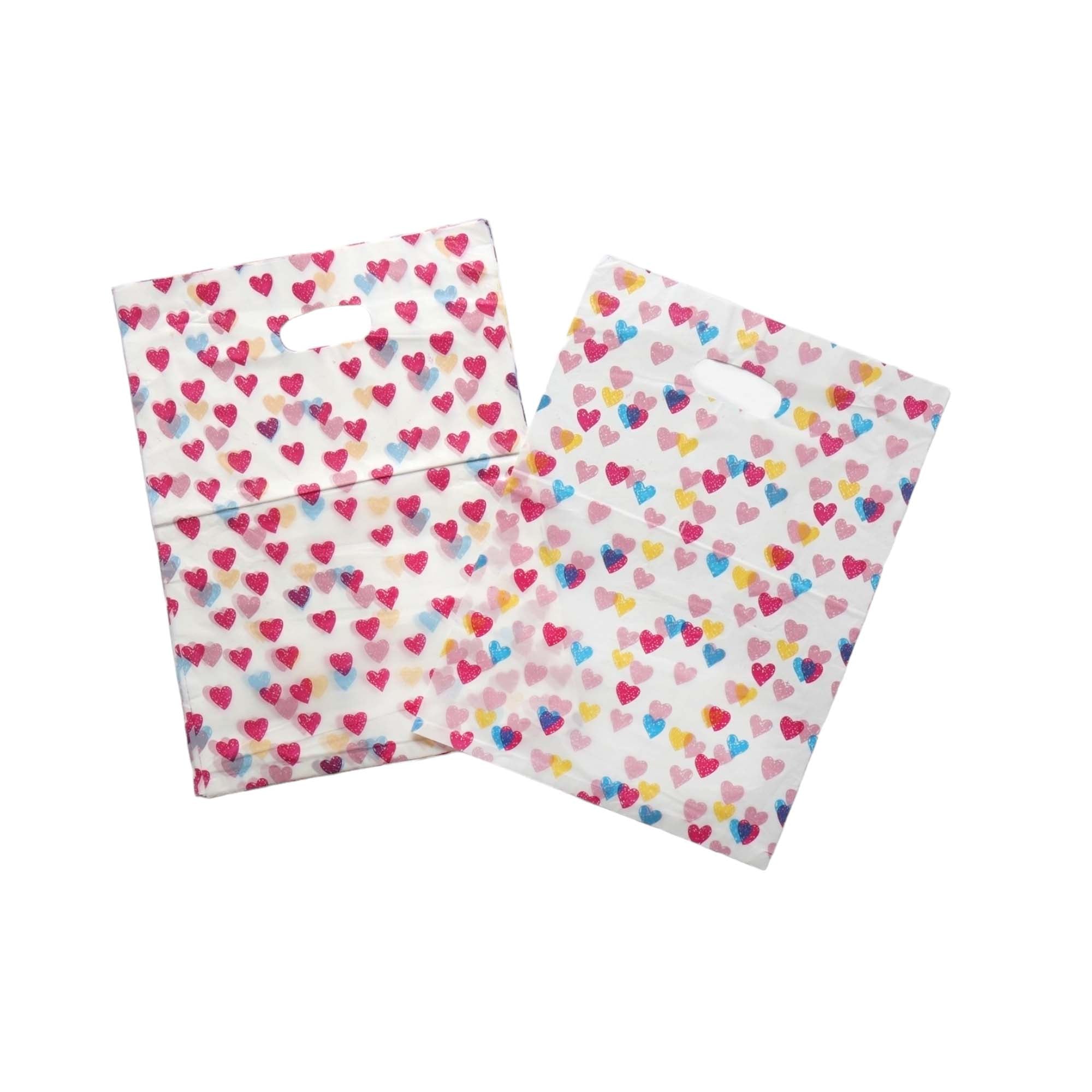 Plastic Boutique Bag Printed Large 30x40cm 25pack