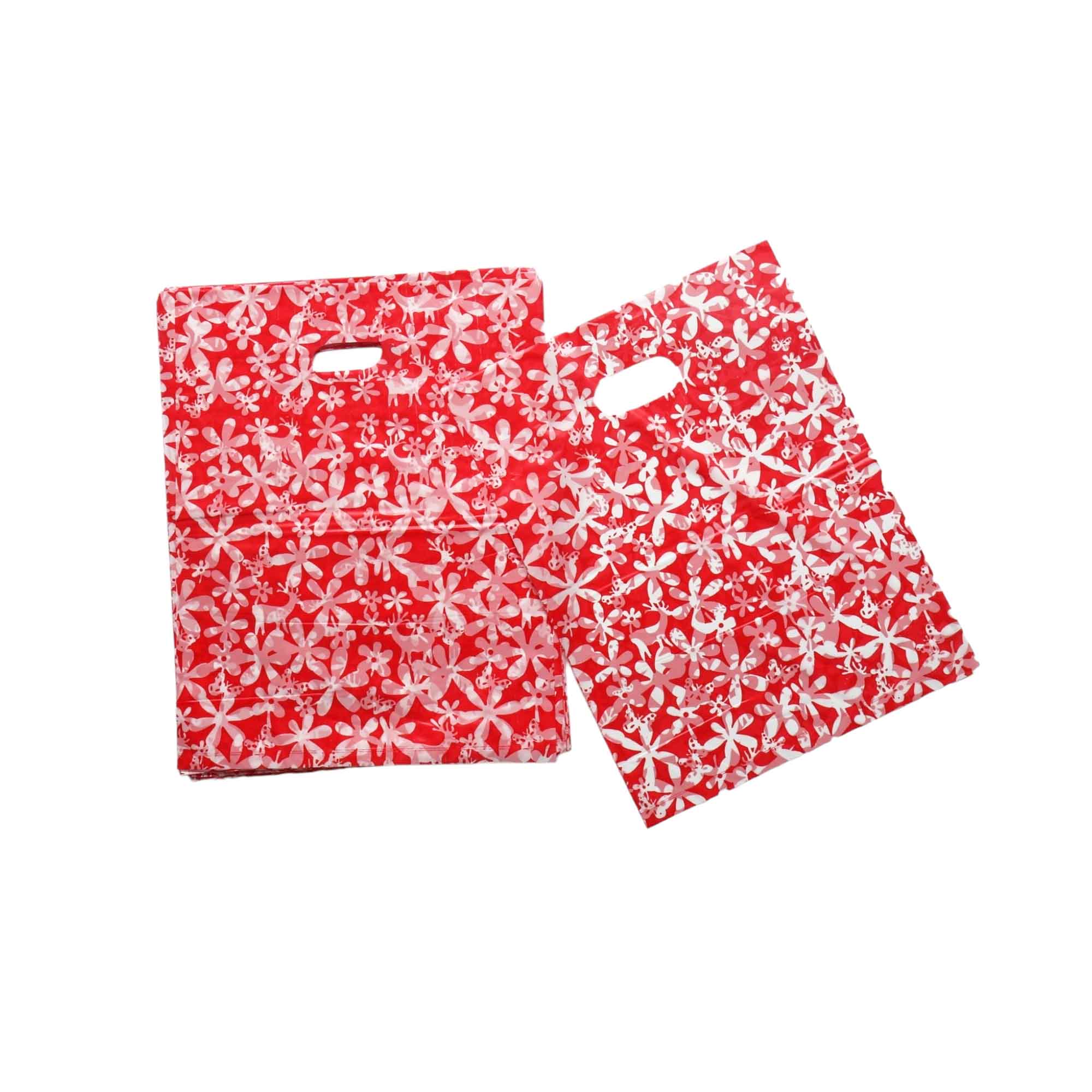 Plastic Boutique Bag Printed Large 30x40cm 25pack