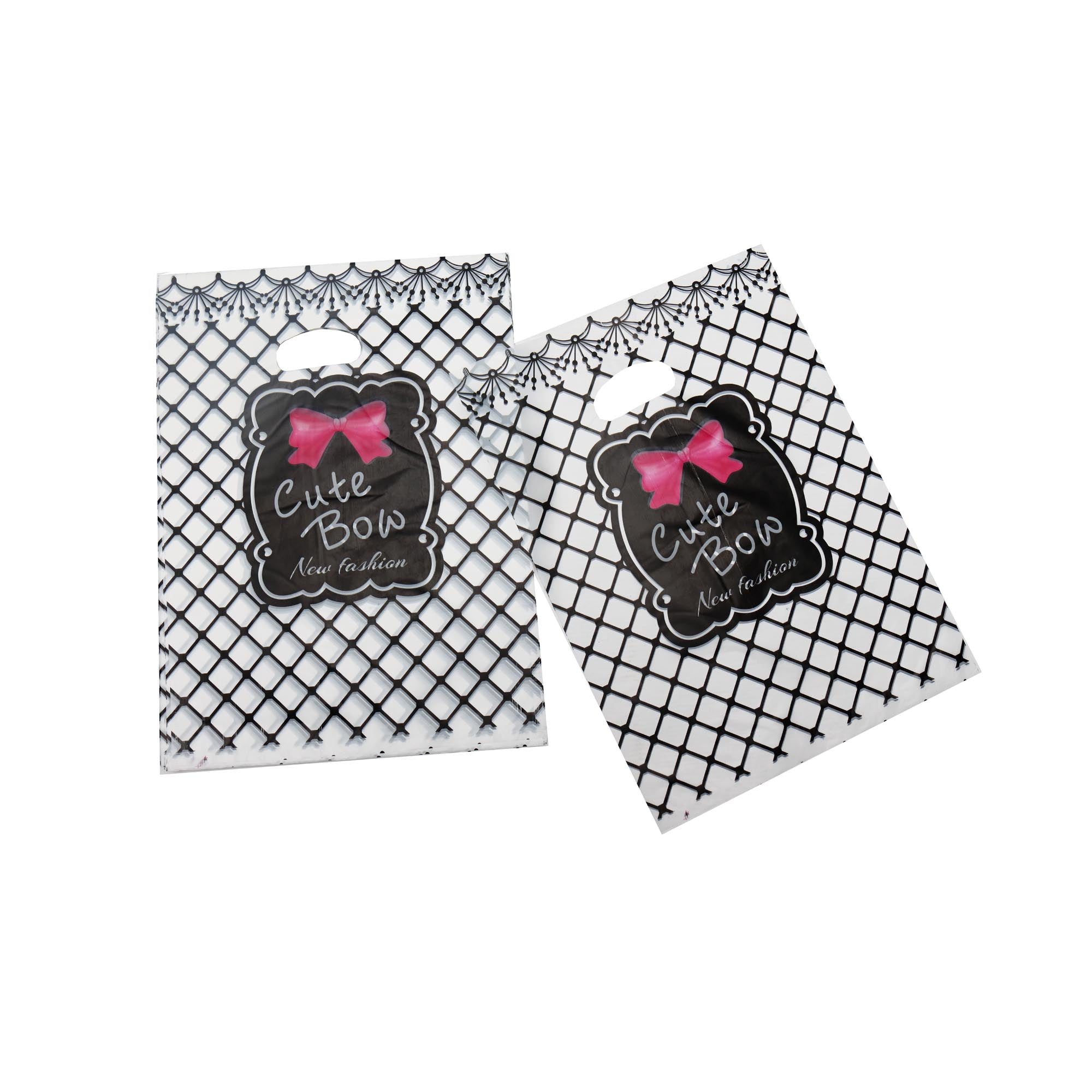 Plastic Boutique Bag Printed Large 30x40cm 25pack