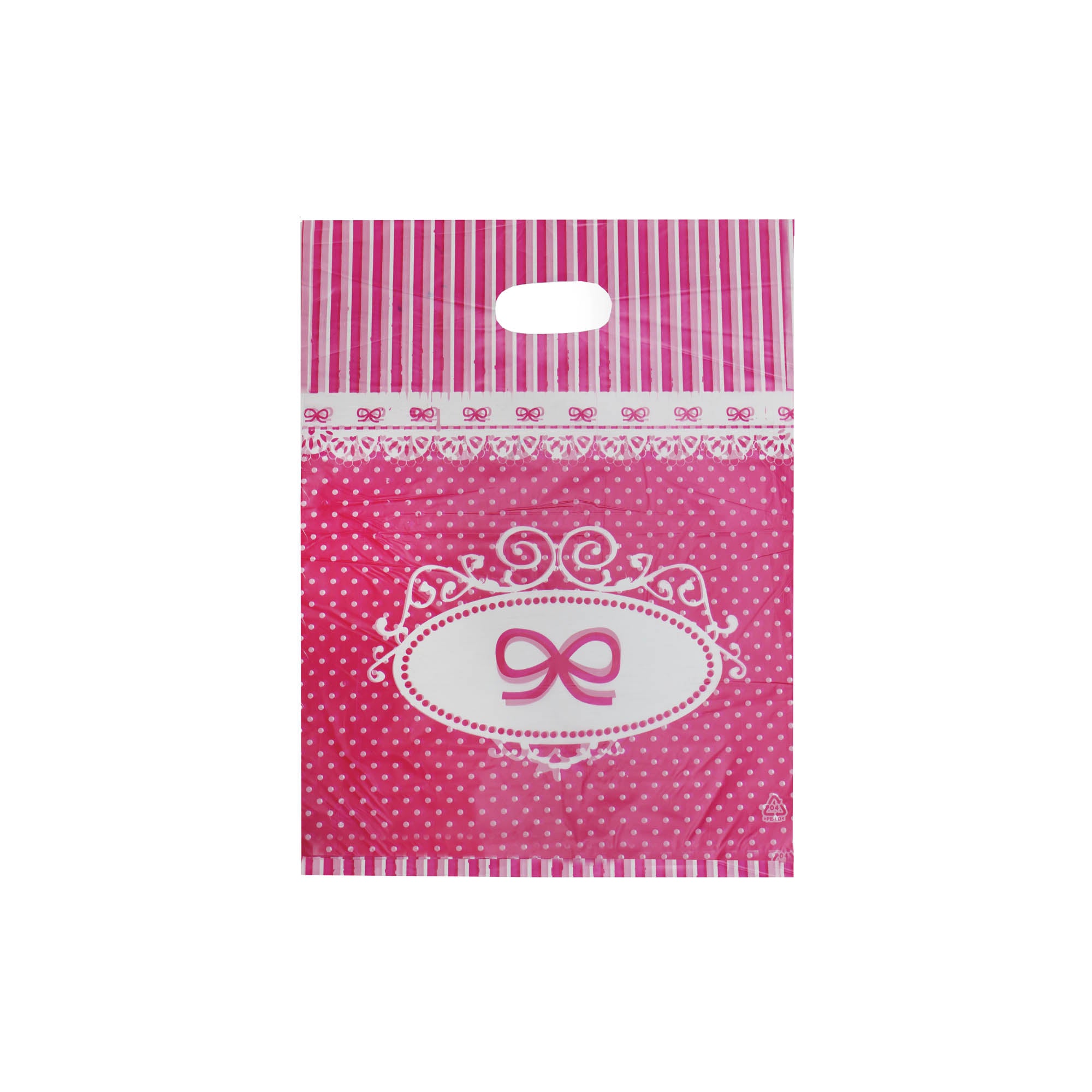 Plastic Boutique Bag Printed Large 30x40cm 25pack