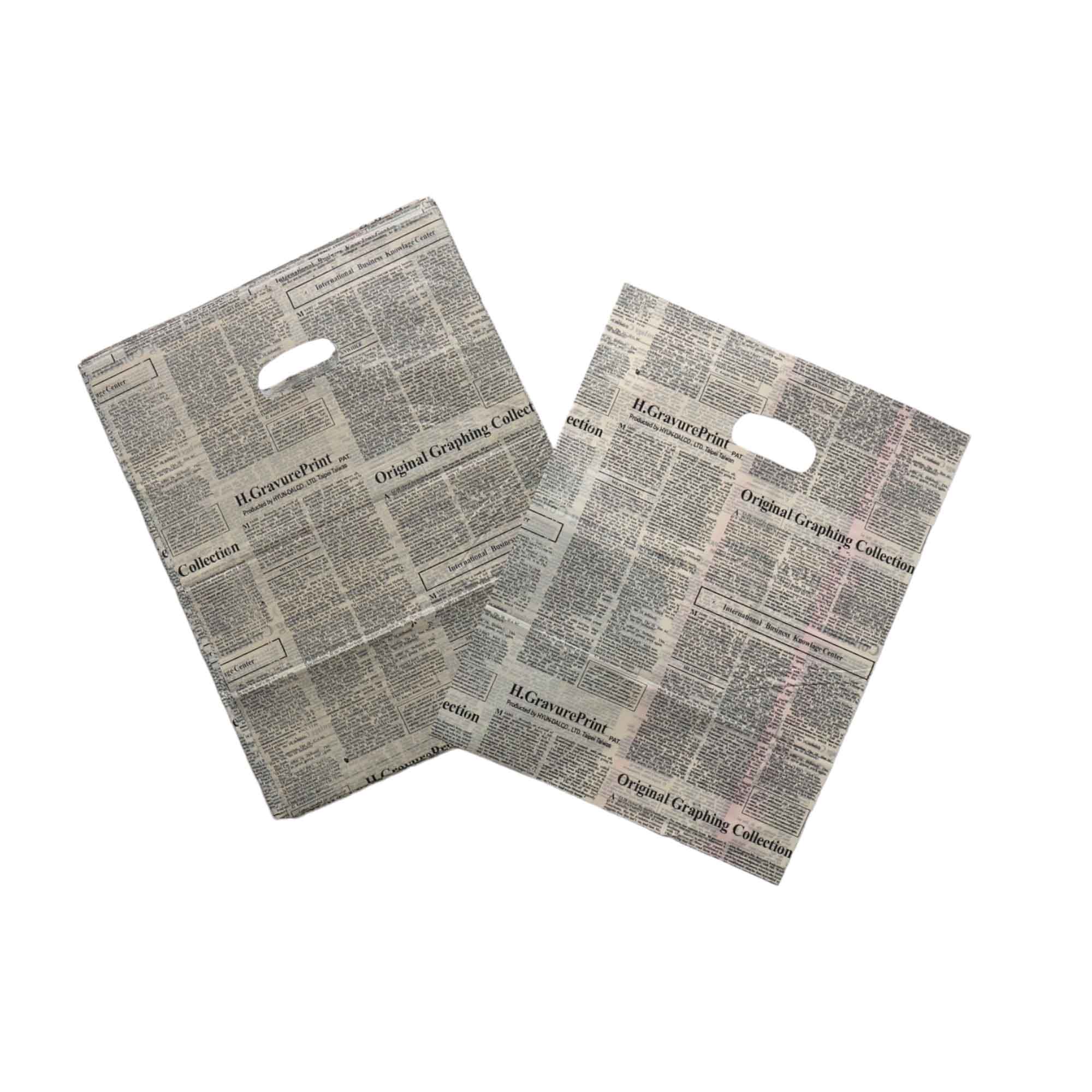 Plastic Boutique Bag Printed Large 30x40cm 25pack