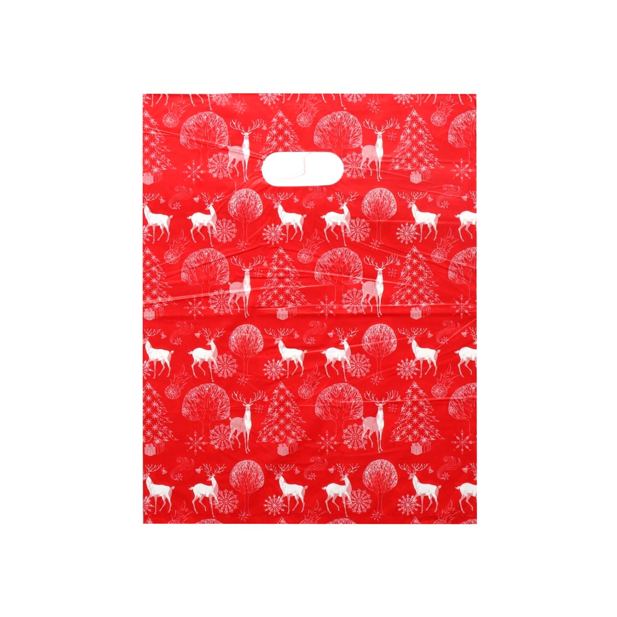 Plastic Boutique Bag Printed Large 30x40cm 25pack