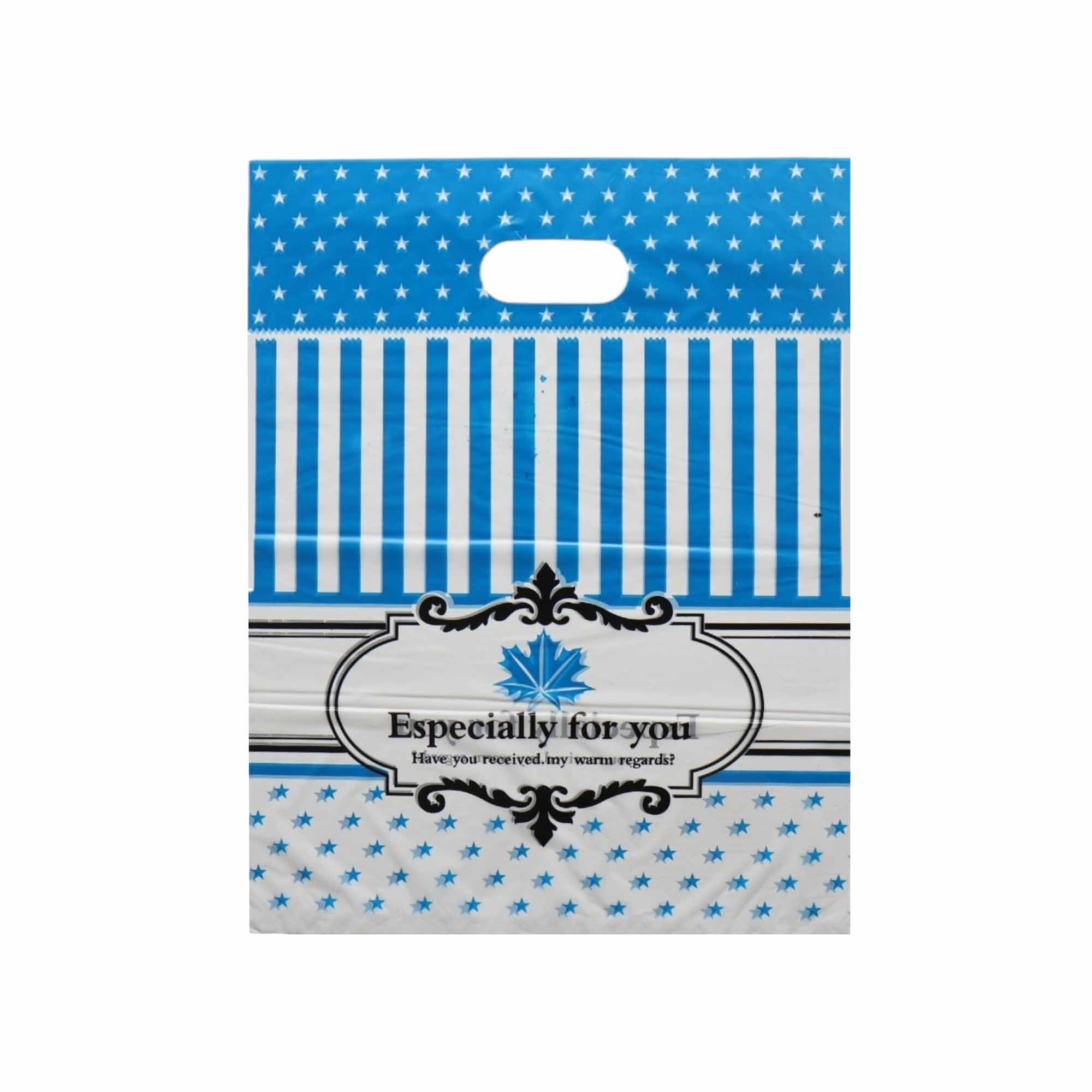 Plastic Boutique Bag Printed Large 30x40cm 25pack