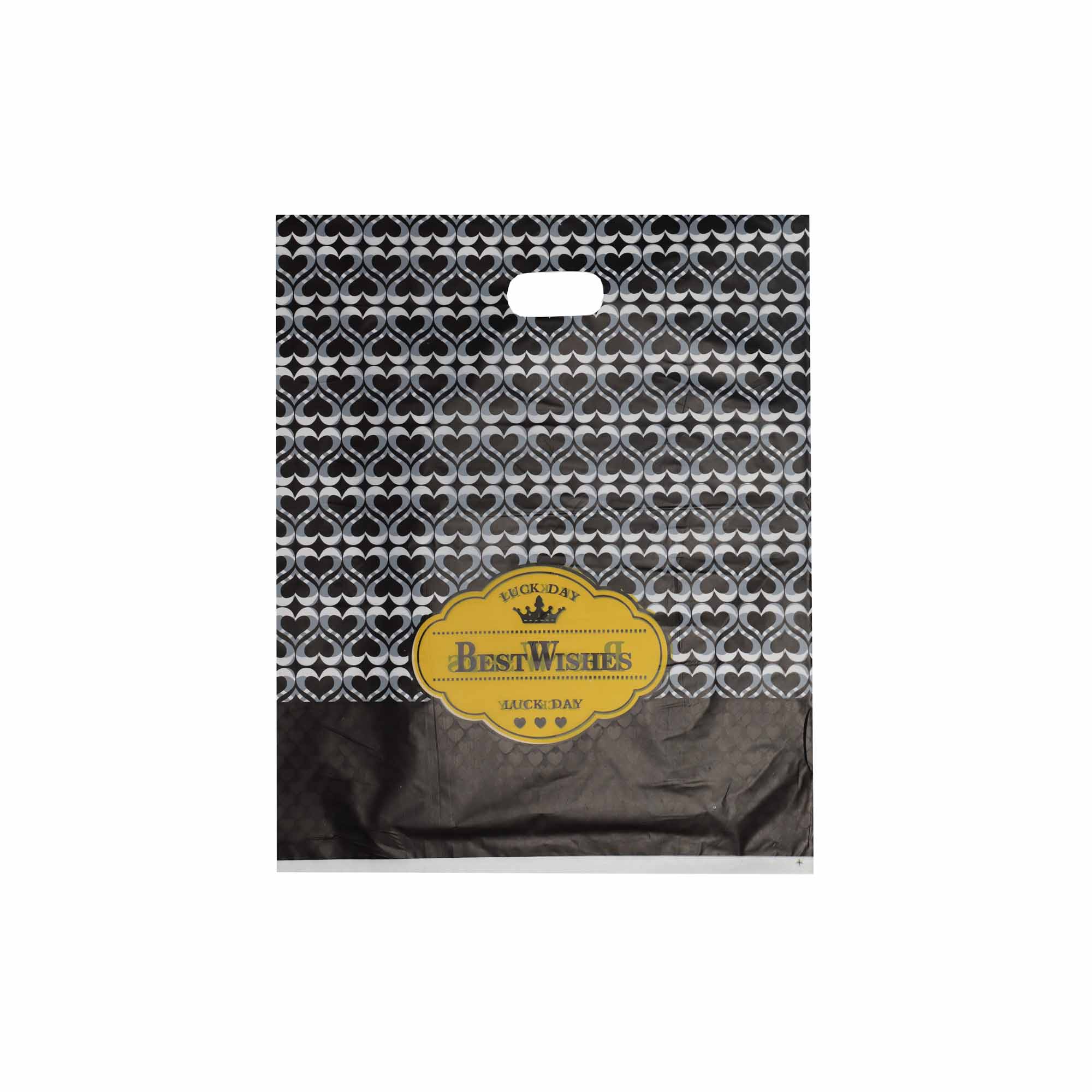 Plastic Boutique Bag Printed XLarge 40x50cm 25pack