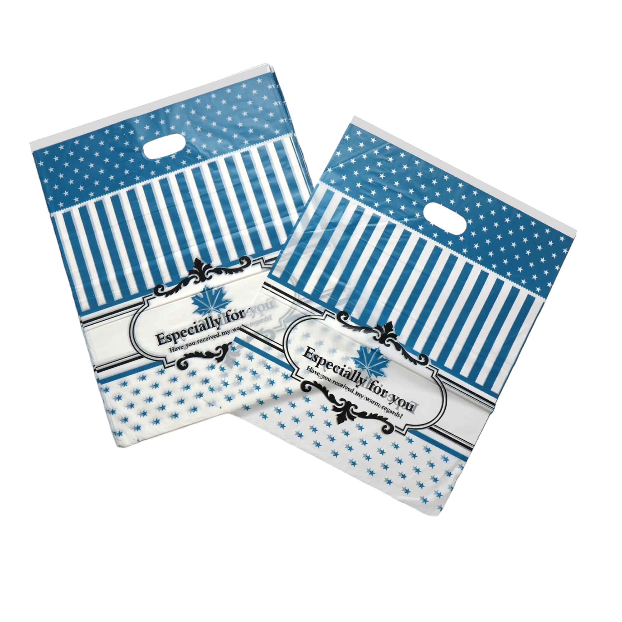 Plastic Boutique Bag Printed XLarge 40x50cm 25pack