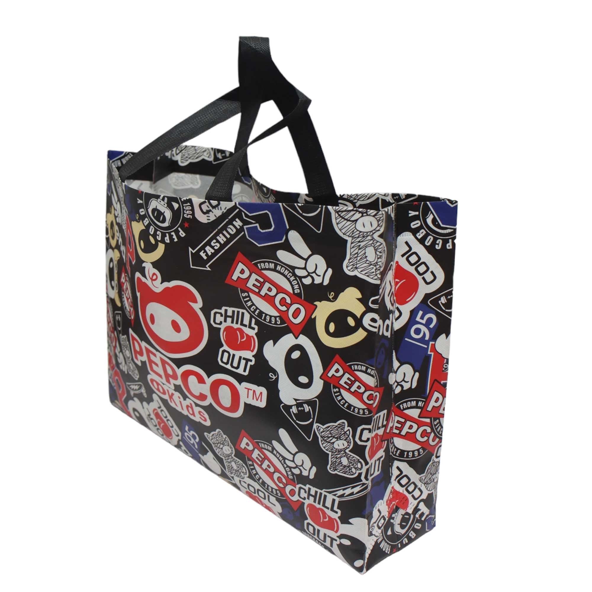 Non-Woven Boutique Bag 38.5x34.8cm Patterned