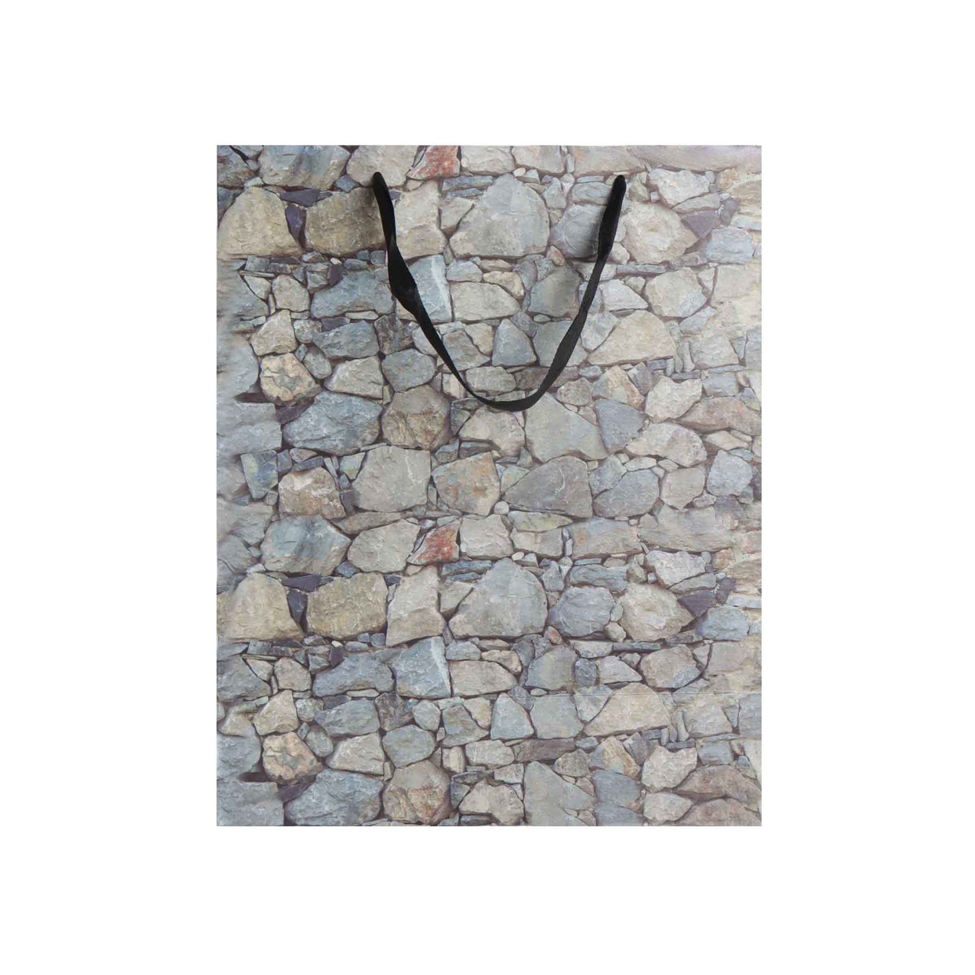Designer Gift Paper Bag Wall Print 18x23cm Small