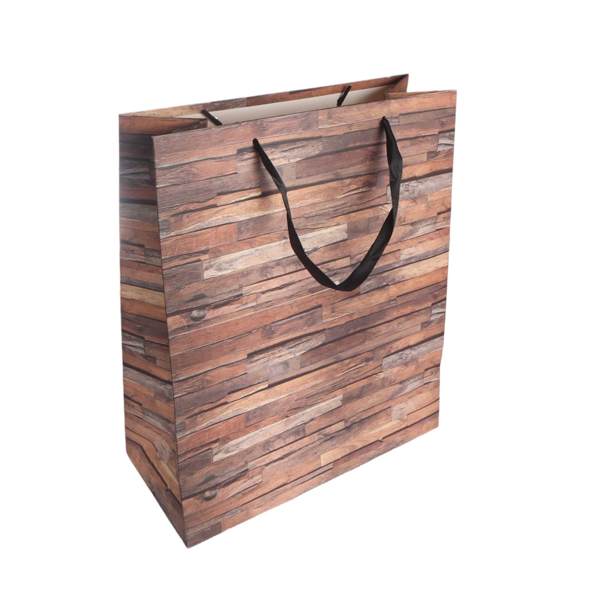 Designer Gift Paper Bag Wall Print 18x23cm Small