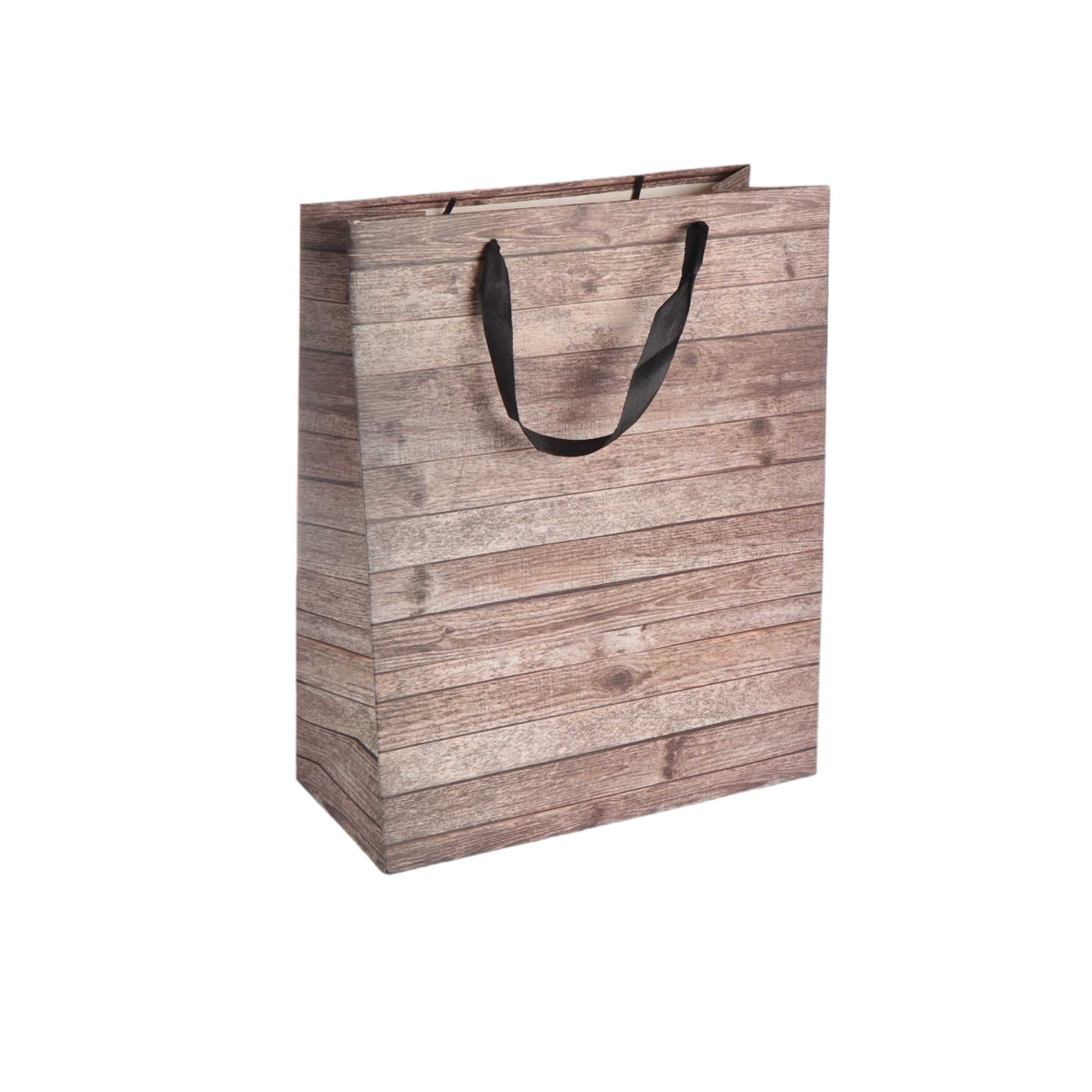 Designer Gift Paper Bag Wall Print 18x23cm Small