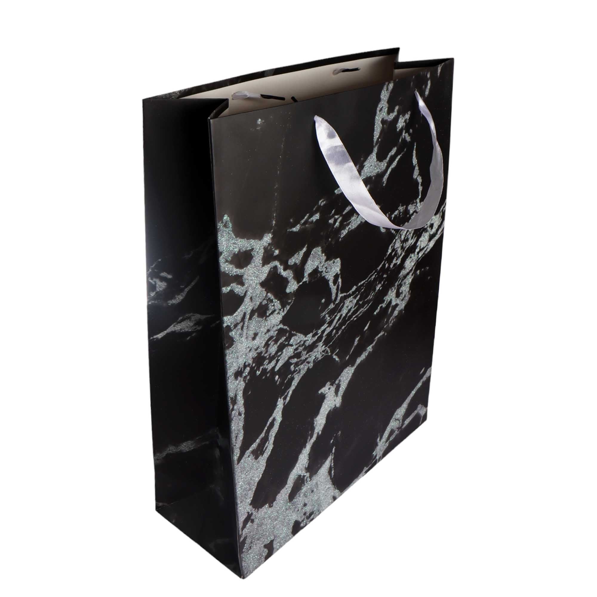 Designer Gift Paper Bag Marble 26x32cm Meduim