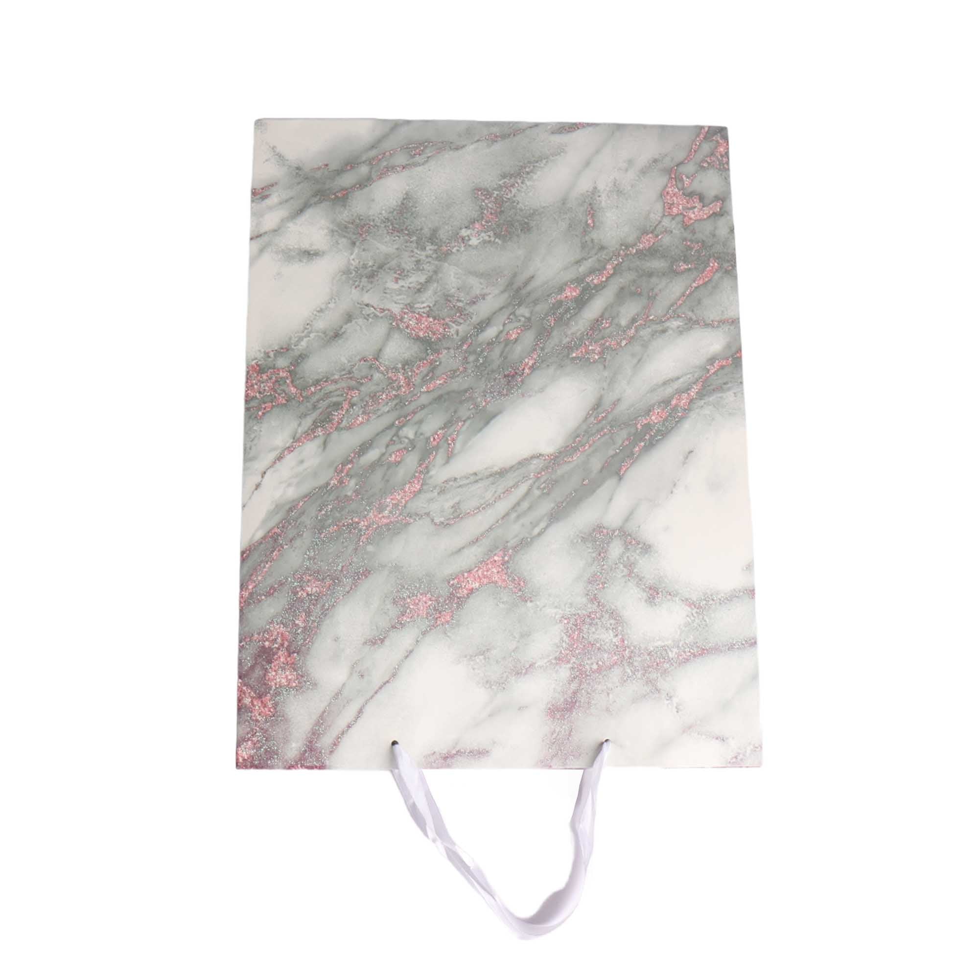 Designer Gift Paper Bag Marble 18x23cm Small
