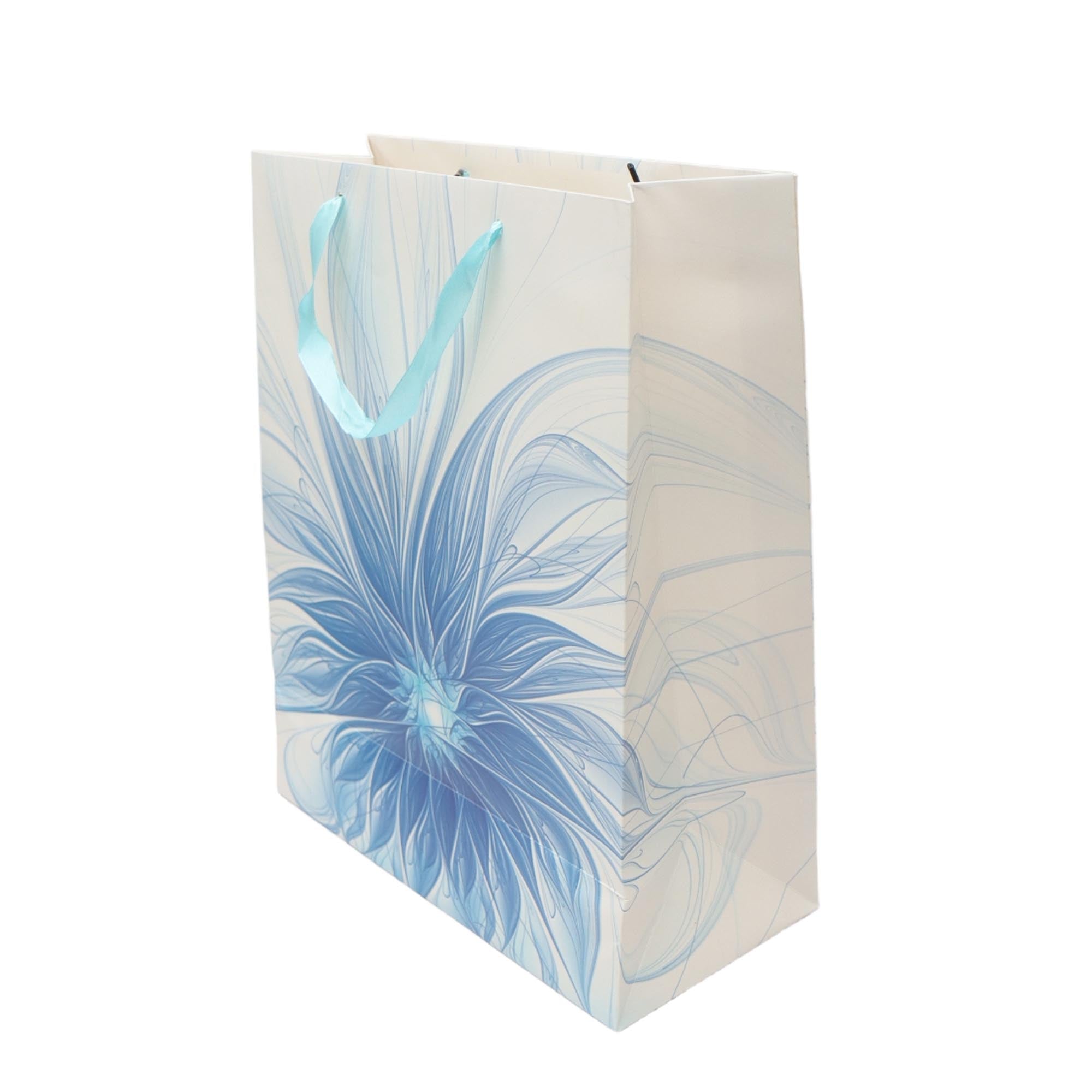 Designer Gift Paper Bag Flower 18x23cm Small