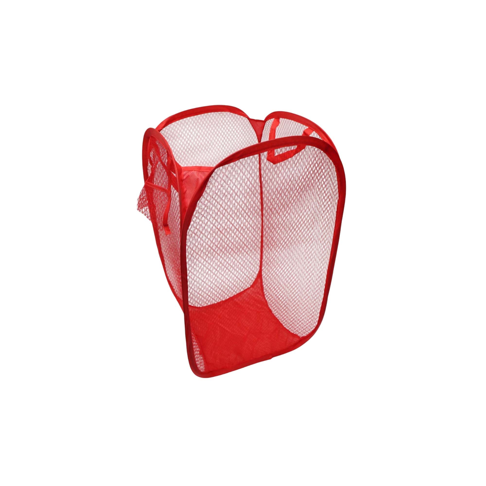 Foldable Mesh Pop-Up Laundry Basket 34x57cm