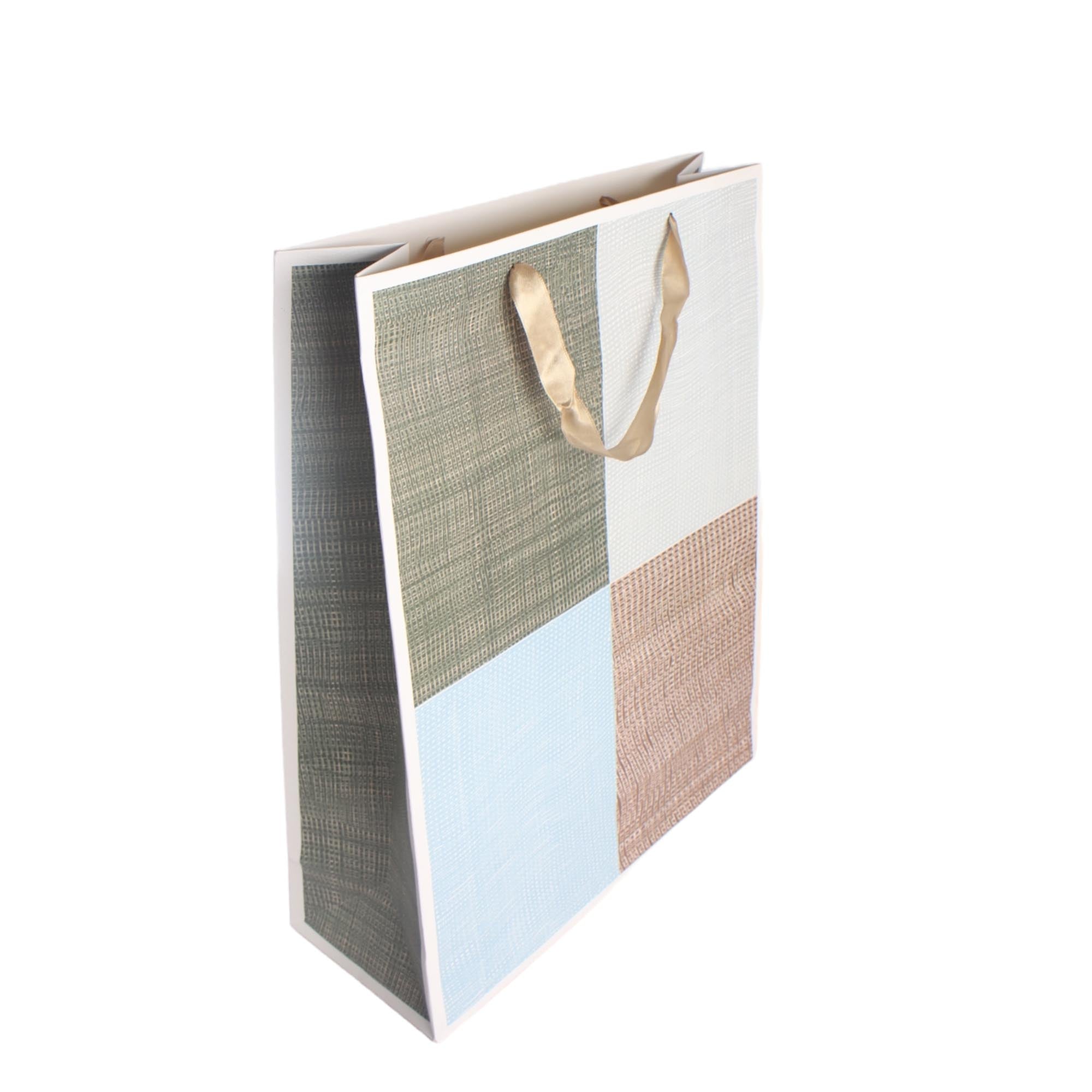 Designer Gift Paper Bag Squares 31x41cm Large