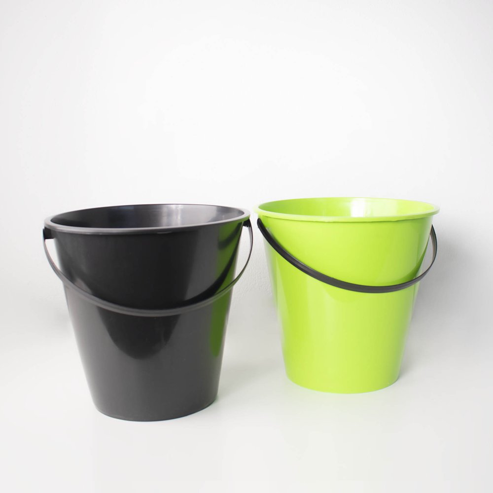 9L Plastic Bucket Virgin No-Lid