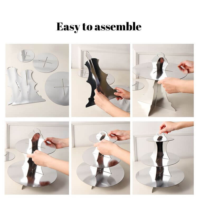 Carboard Cupcake Stand 3-Tier